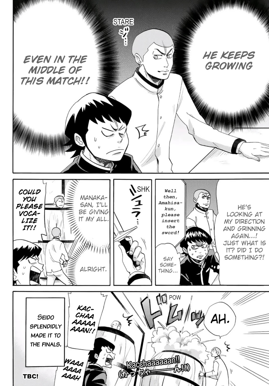 Daiya no B!! - Seidou Koukou Suisou Gakubu Chapter 31 page 8 - Chapter 31: Oi oi Seriously!