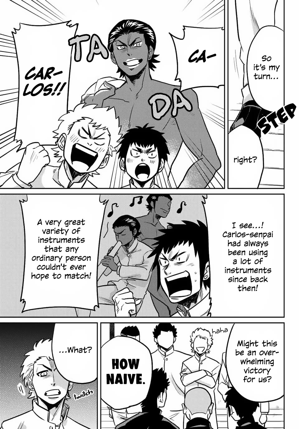 Daiya no B!! - Seidou Koukou Suisou Gakubu Chapter 32 page 3 - Chapter 32: Primitive Passion!