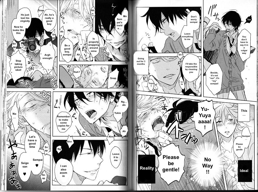 Dakaretai Otoko Ichii ni Odosarete Imasu. Chapter 8.1 page 8 - Chapter 8.1 : Netorare Triangle 1
