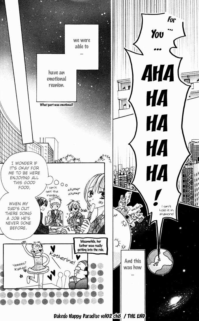 Dakedo Happy Paradise Chapter 2.8 page 33 - Vol.02 Chapter 8