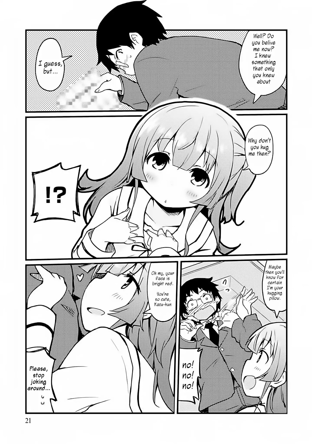 Dakimakura to wa Kekkon Dekinai! Chapter 1 page 17 - Chapter 1: Will you hug me?