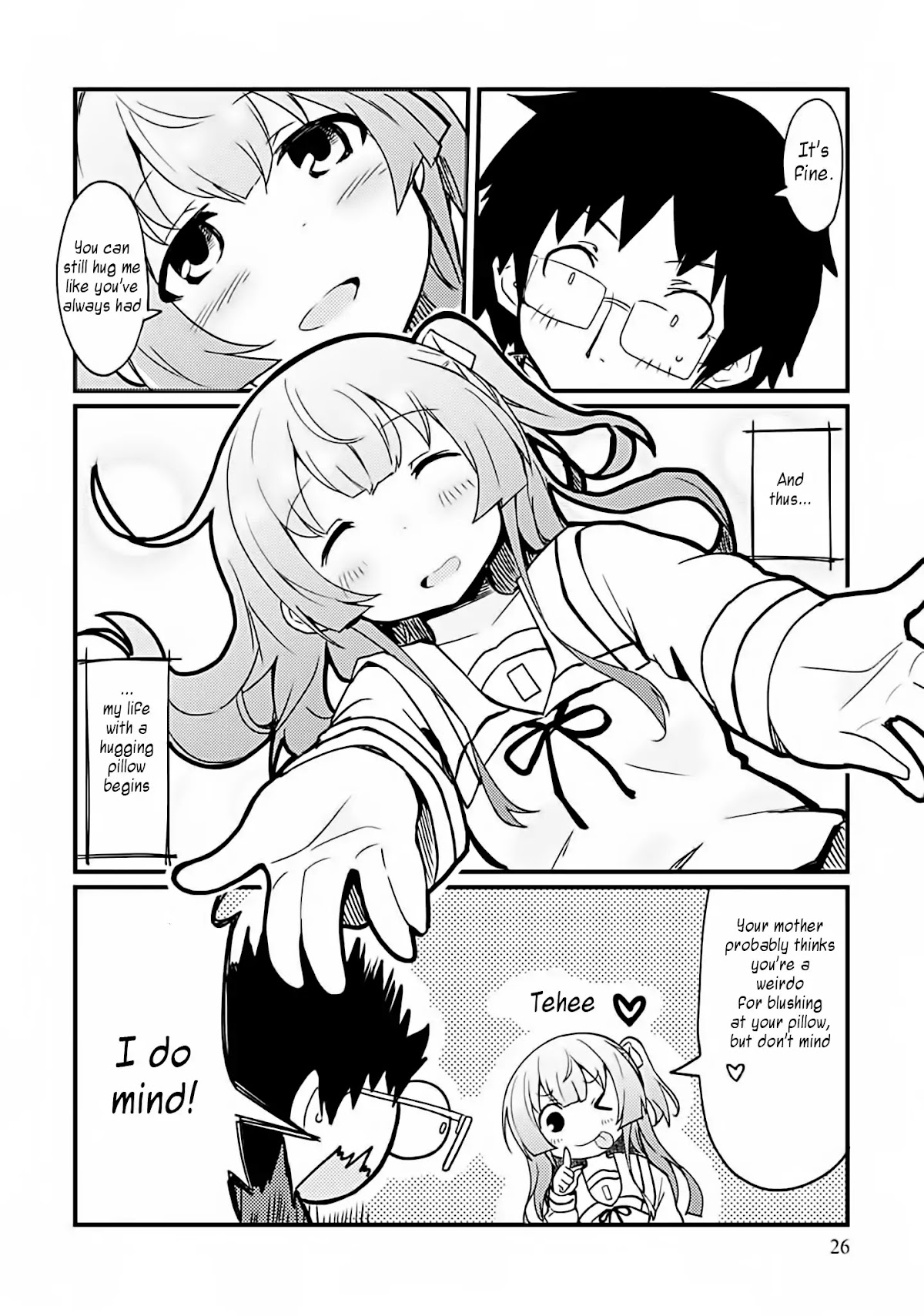 Dakimakura to wa Kekkon Dekinai! Chapter 1 page 22 - Chapter 1: Will you hug me?