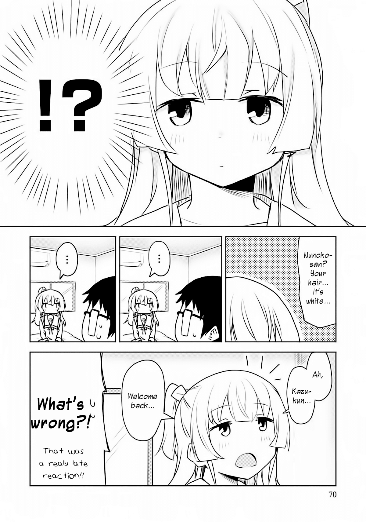 Dakimakura to wa Kekkon Dekinai! Chapter 3 page 12 - Chapter 3: Body and Soul Turned Pure White?