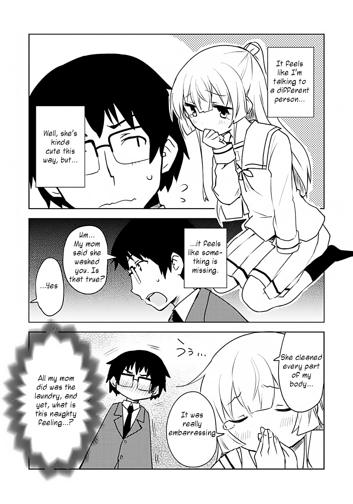 Dakimakura to wa Kekkon Dekinai! Chapter 3 page 17 - Chapter 3: Body and Soul Turned Pure White?