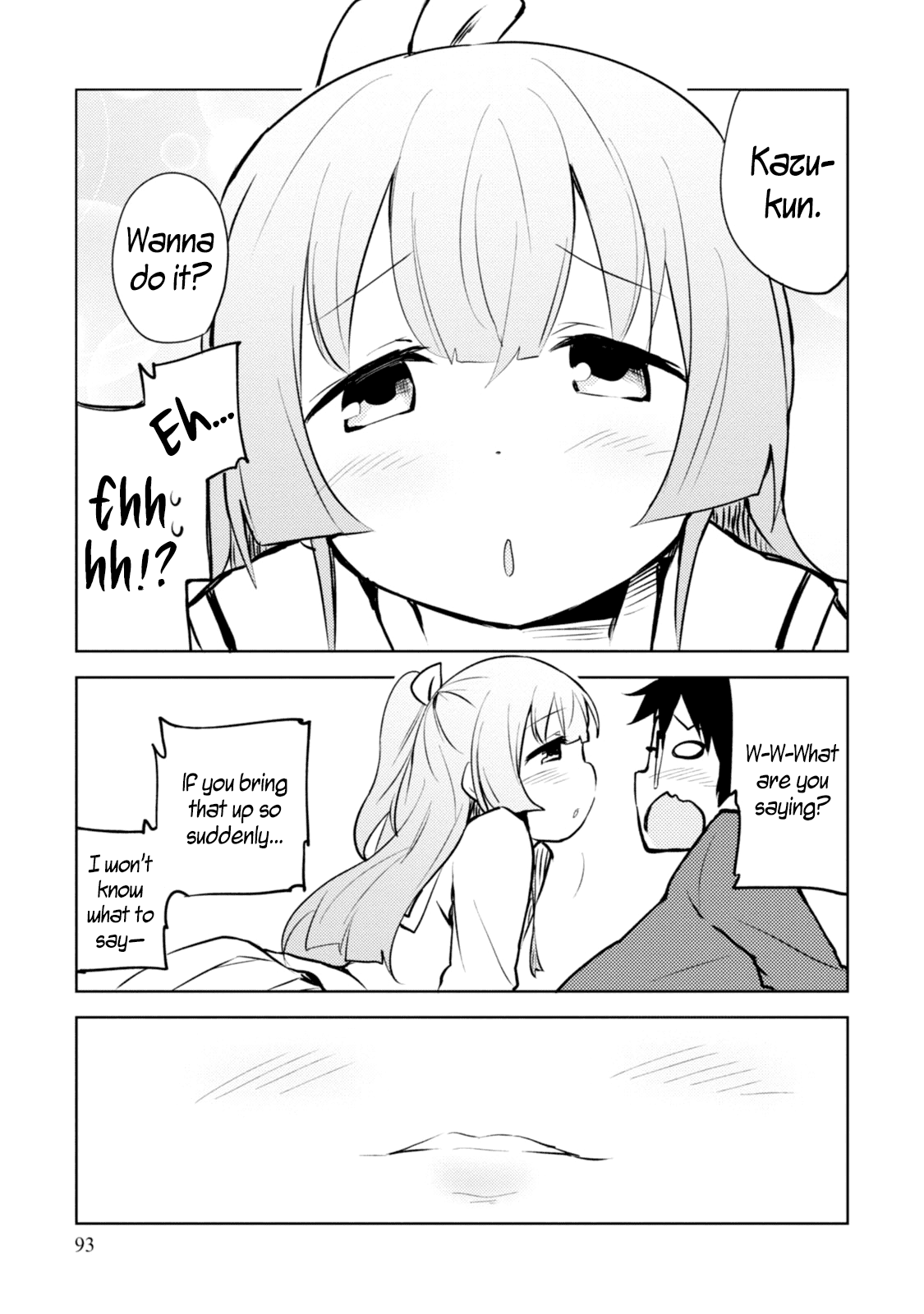Dakimakura to wa Kekkon Dekinai! Chapter 4 page 1 - Chapter 4: Changing the Hugging Pillow?