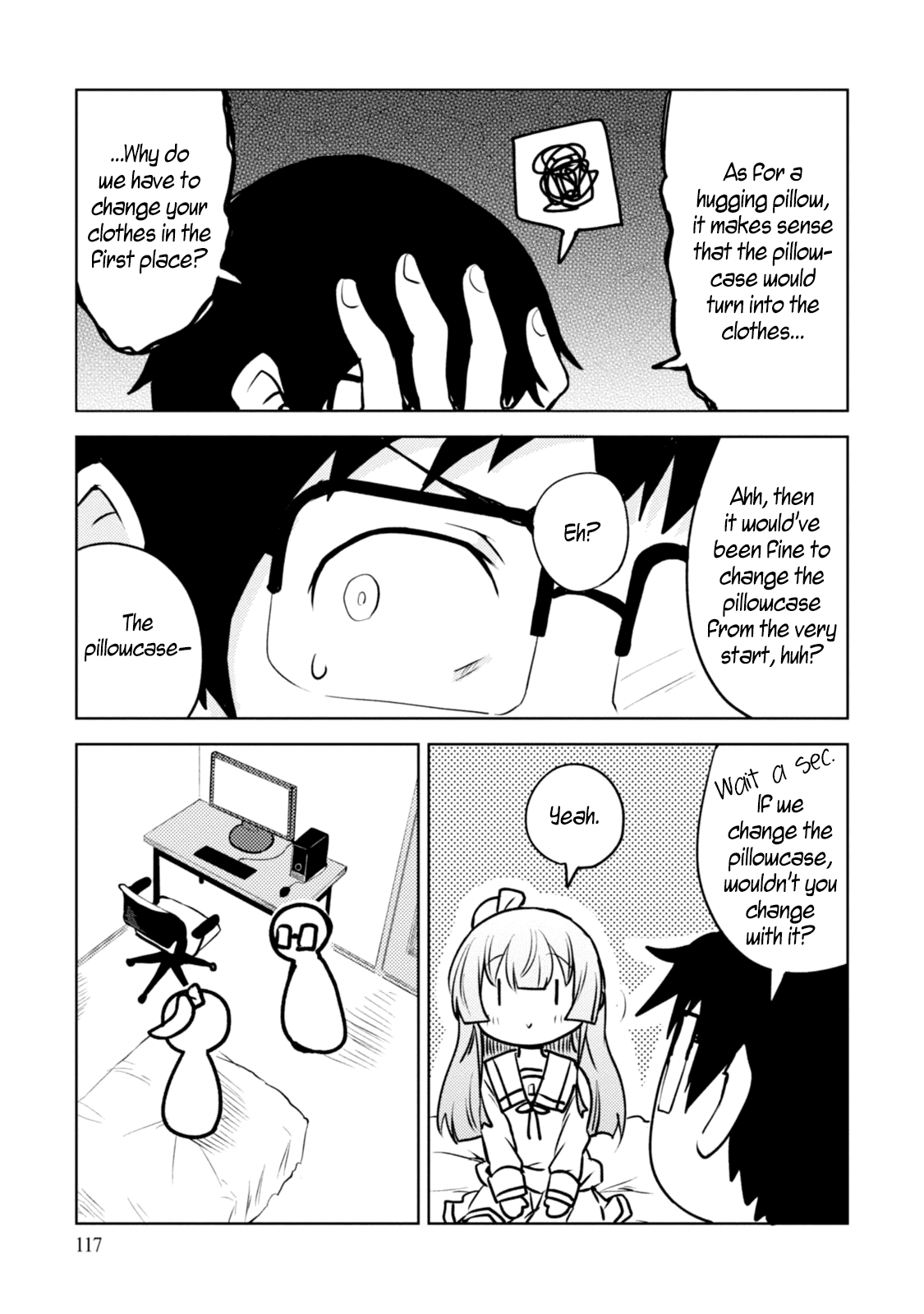 Dakimakura to wa Kekkon Dekinai! Chapter 4 page 24 - Chapter 4: Changing the Hugging Pillow?