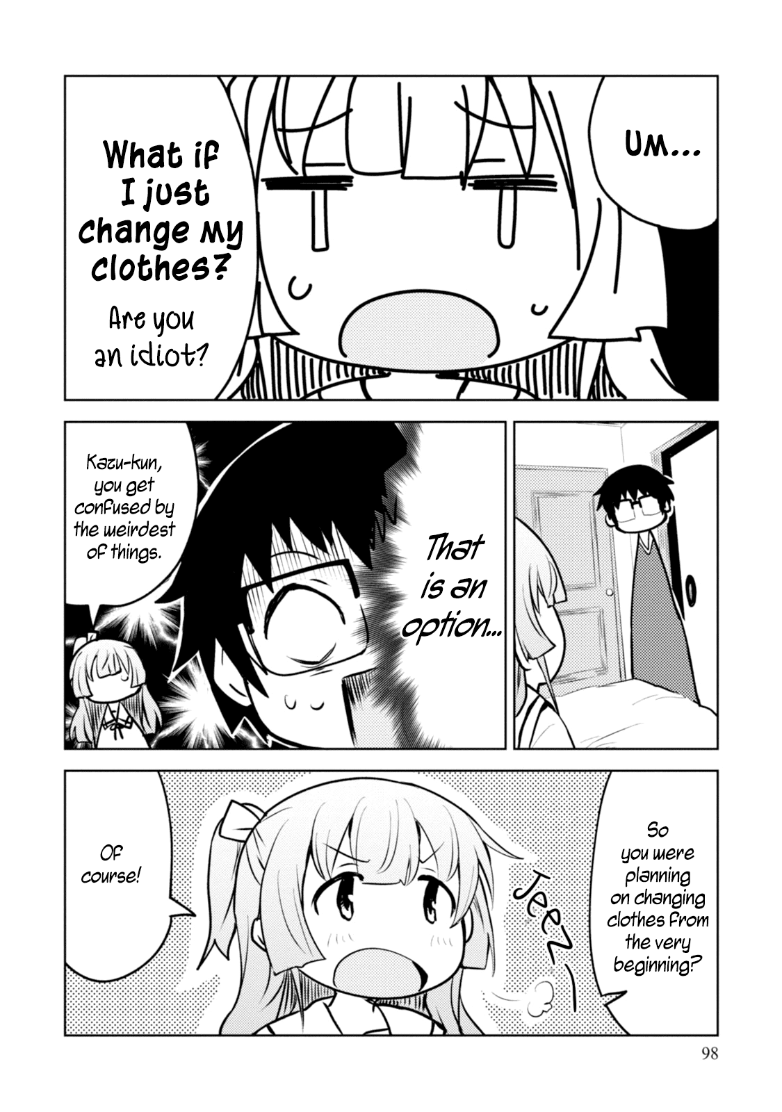 Dakimakura to wa Kekkon Dekinai! Chapter 4 page 6 - Chapter 4: Changing the Hugging Pillow?