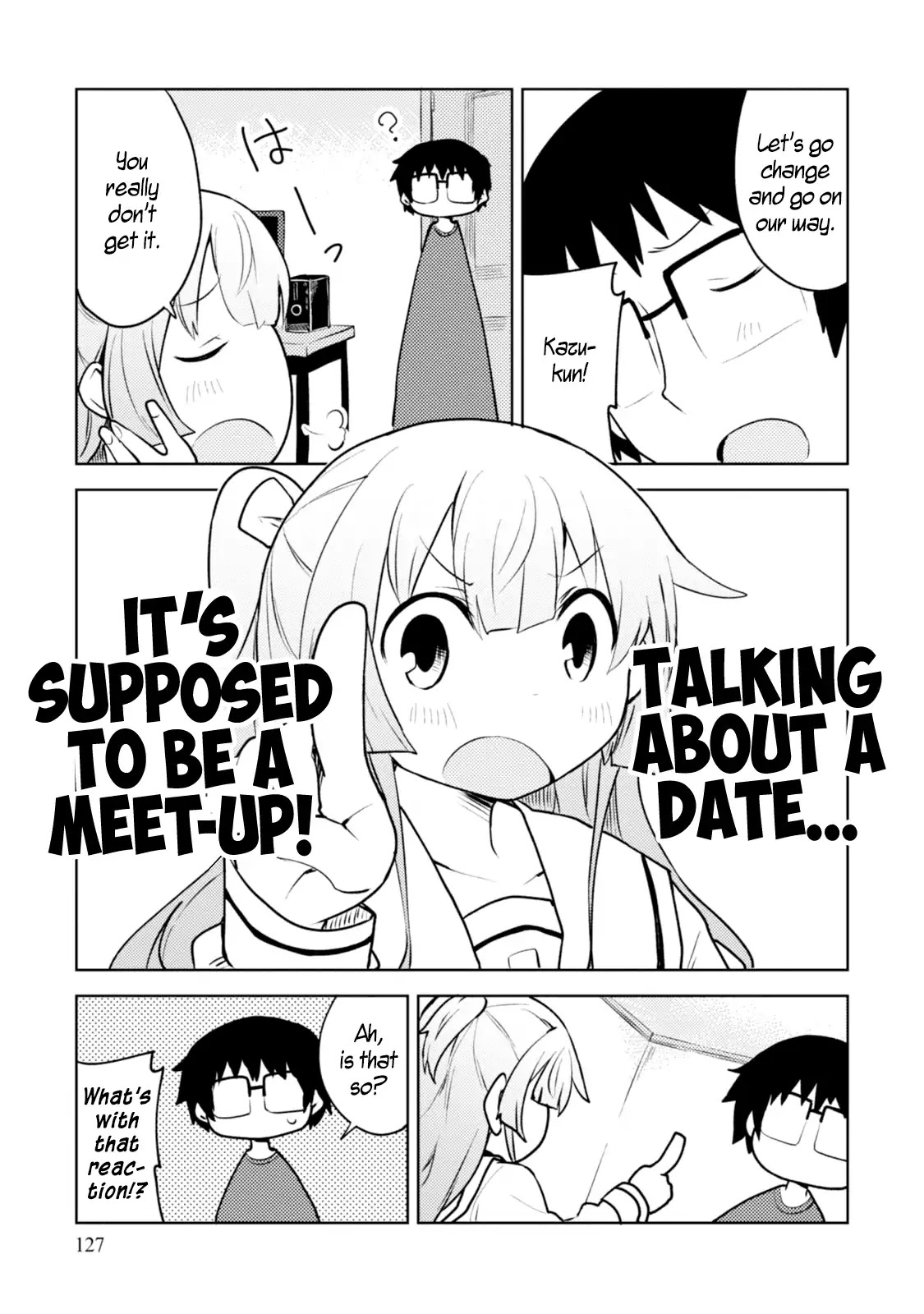 Dakimakura to wa Kekkon Dekinai! Chapter 5 page 3 - Chapter 5: The First Date?
