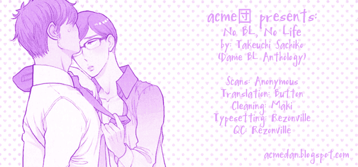Dame BL Chapter 7.2 page 1 - Chapter 7 v2 : Shinumade BL Shindemo BL (Takeuchi Sachiko)