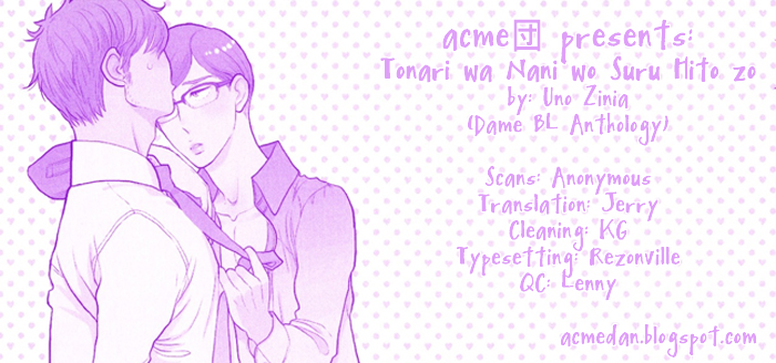 Dame BL Chapter 8.2 page 1 - Chapter 8 v2 : Tonari wa Nani wo Suru Hito zo (Uno Jinia)