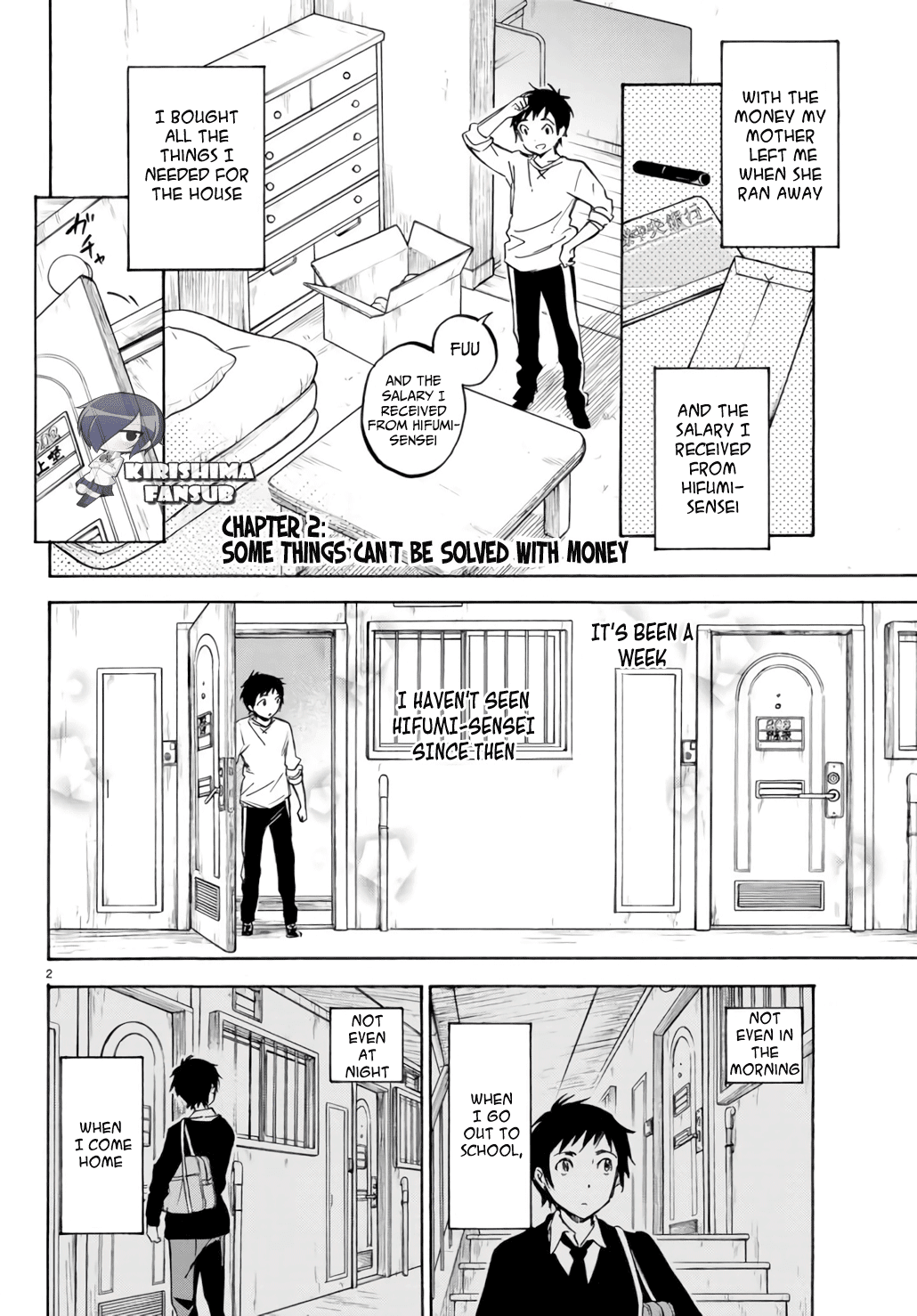 Dame na Kanojo wa Amaetai Chapter 2 page 3 - Chapter 2