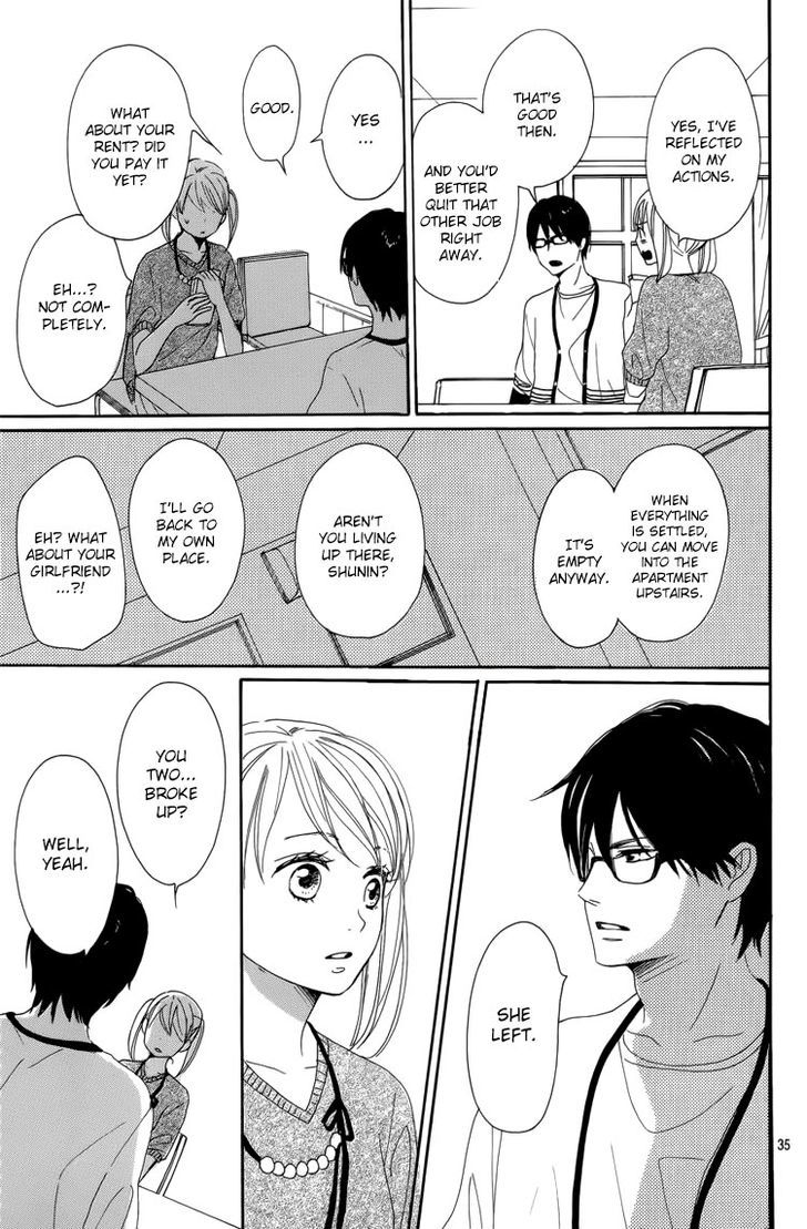 Dame na Watashi ni Koishite Kudasai Chapter 4 page 37 - Chapter 4