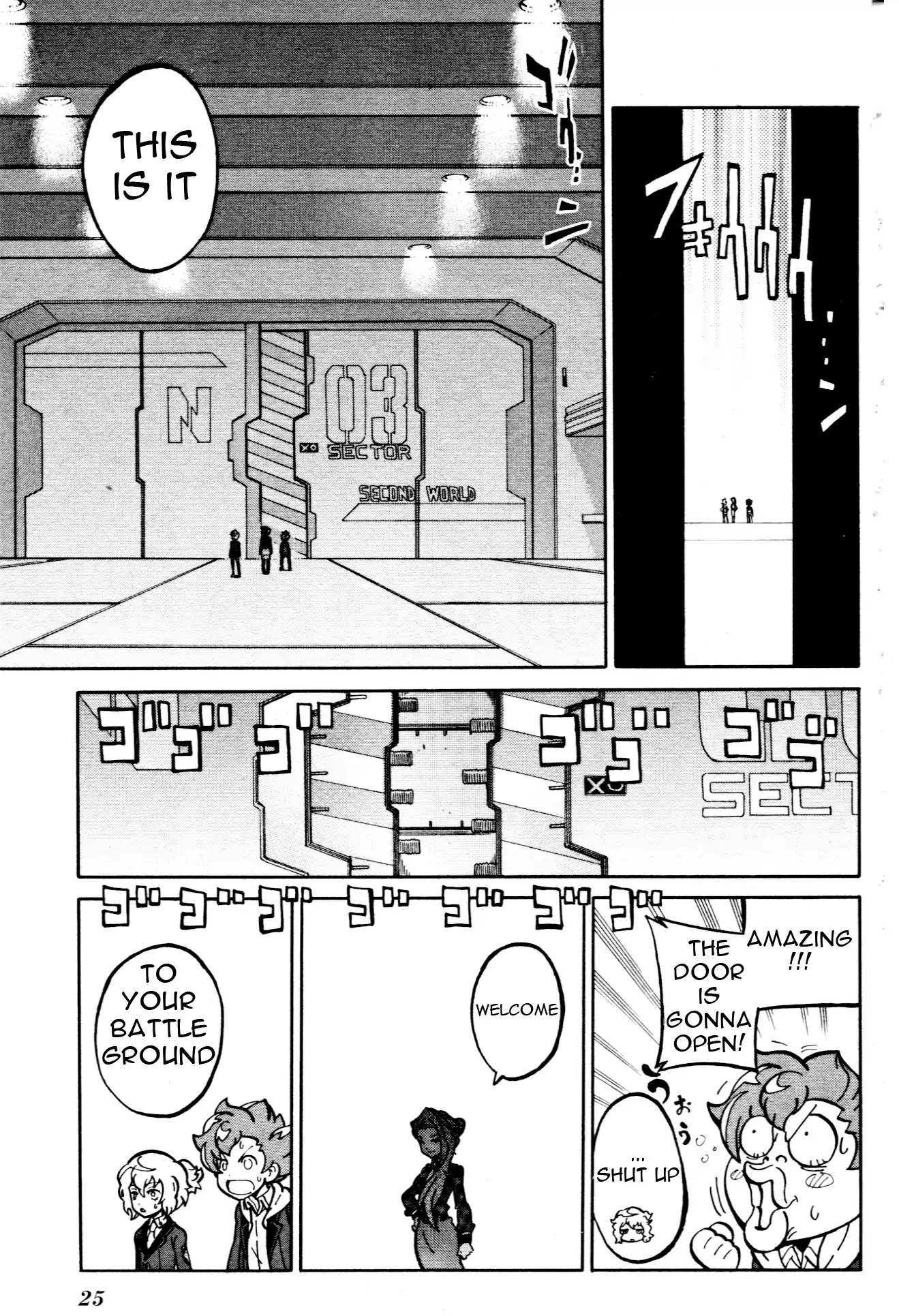 Danball Senki Wars Chapter 1.1 page 20 - Chapter 1.1: Welcome to Kamui Daimon Comprehensive Academy! (Part One)