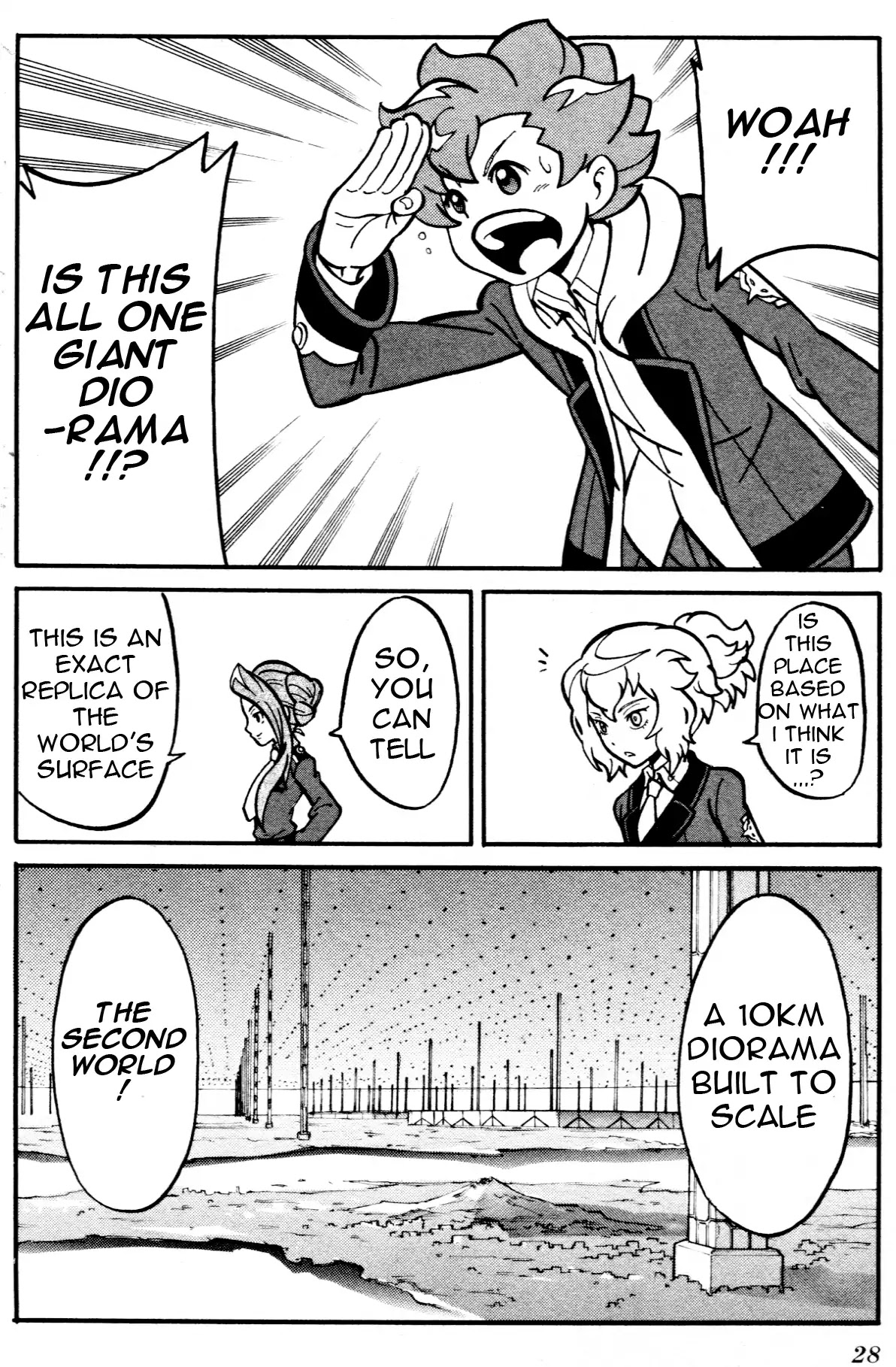 Danball Senki Wars Chapter 1.2 page 1 - Chapter 1.2: Welcome to Kamui Daimon Comprehensive Academy! (Part Two)