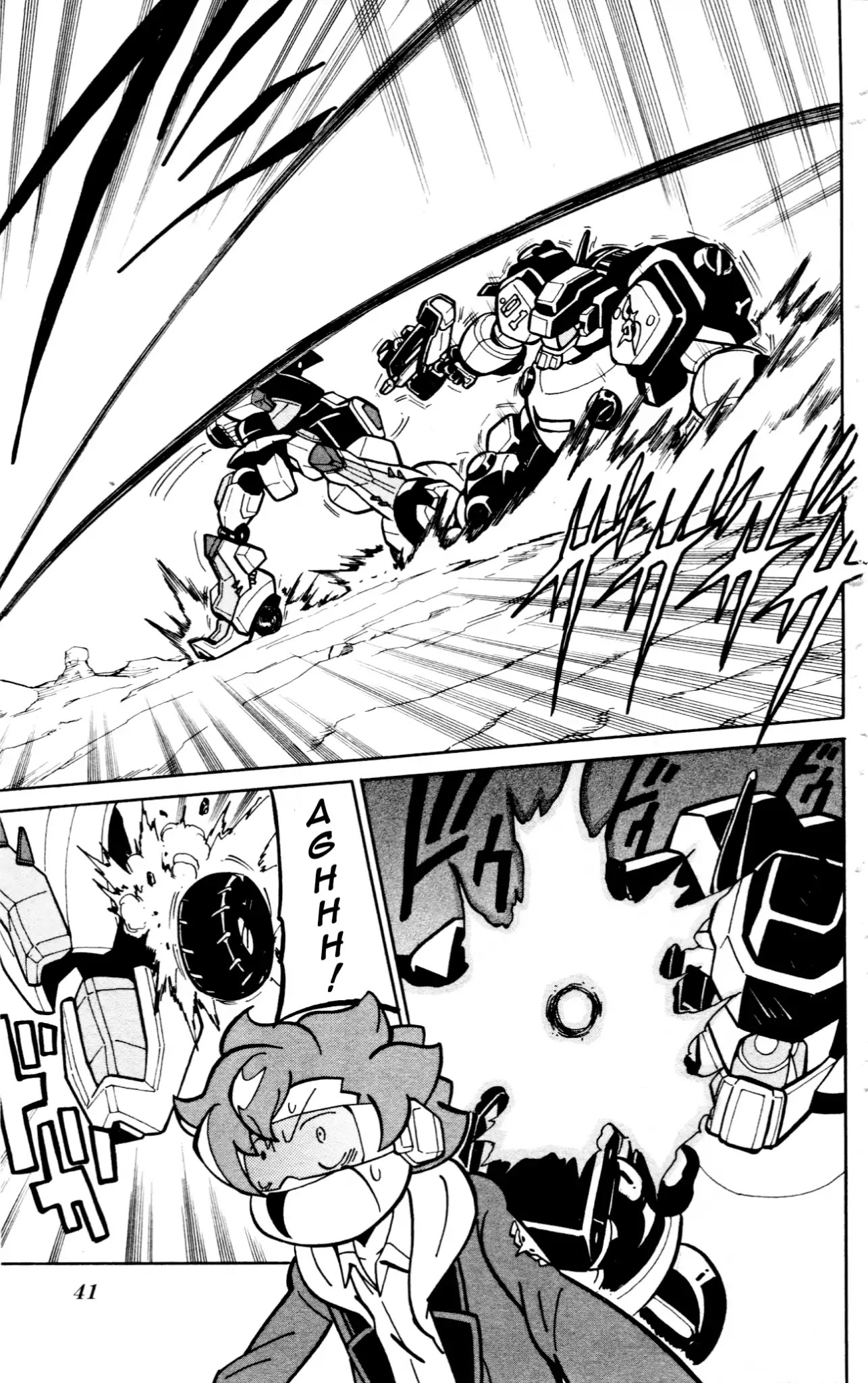 Danball Senki Wars Chapter 1.2 page 14 - Chapter 1.2: Welcome to Kamui Daimon Comprehensive Academy! (Part Two)