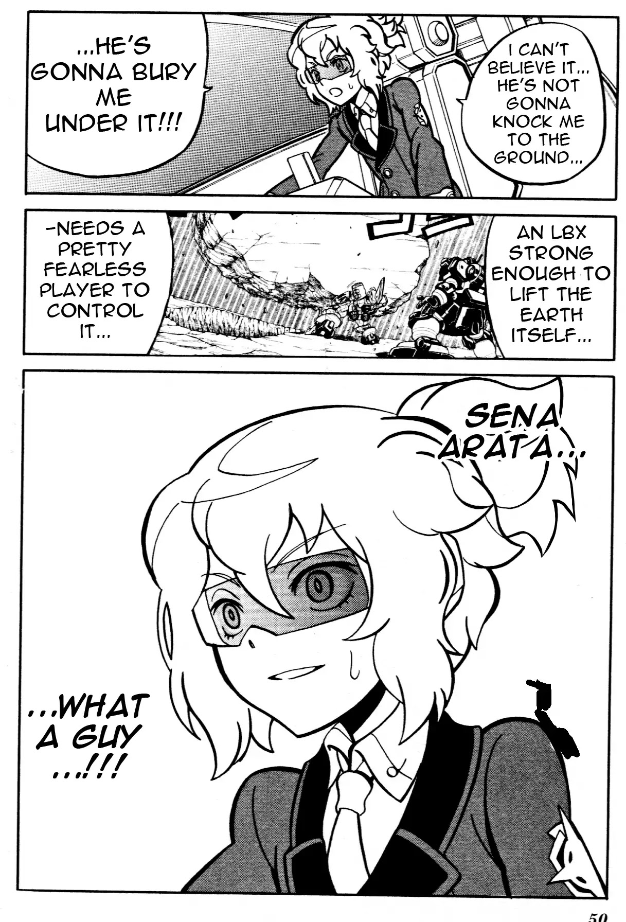 Danball Senki Wars Chapter 1.2 page 23 - Chapter 1.2: Welcome to Kamui Daimon Comprehensive Academy! (Part Two)