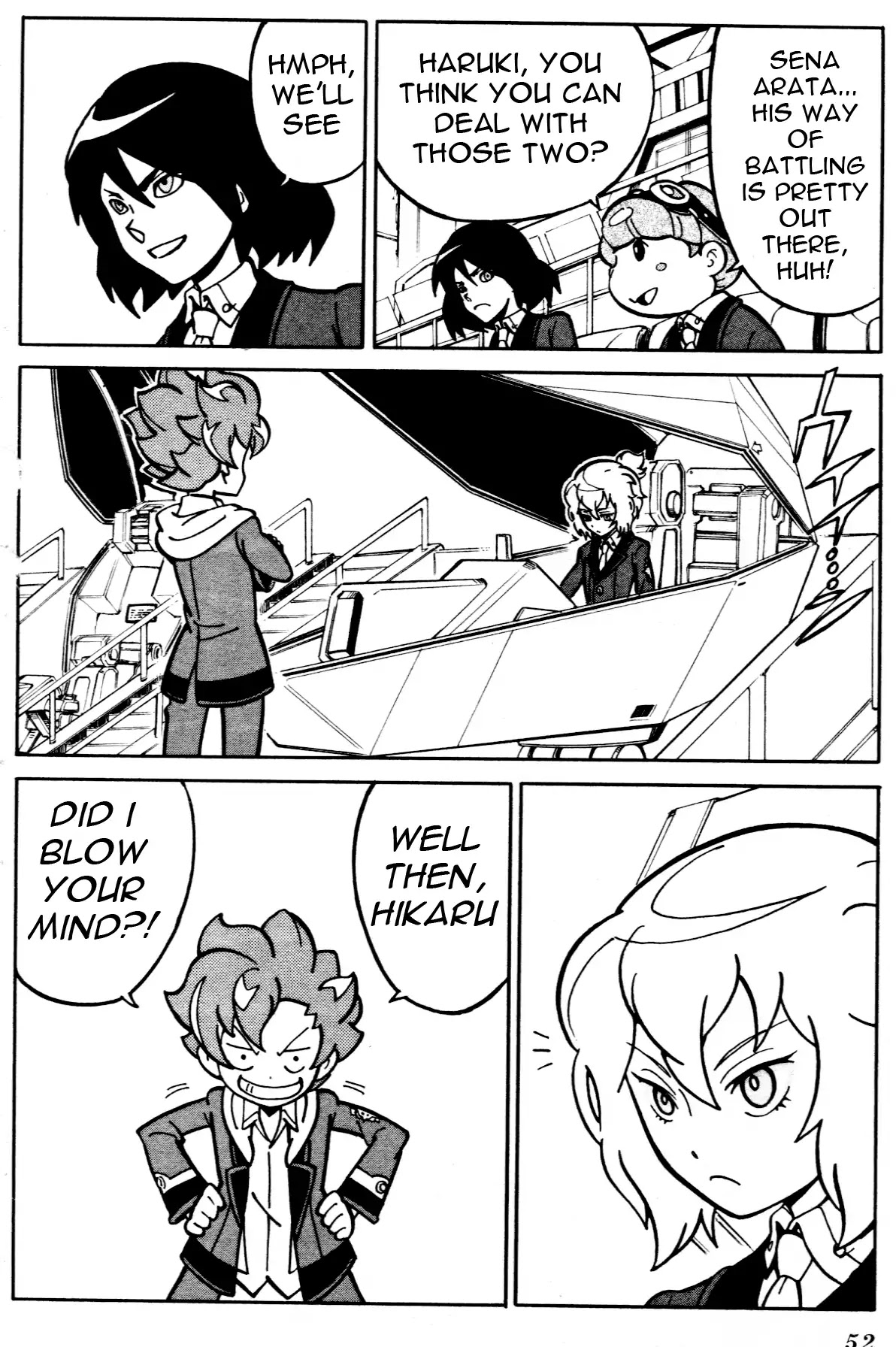 Danball Senki Wars Chapter 1.2 page 25 - Chapter 1.2: Welcome to Kamui Daimon Comprehensive Academy! (Part Two)