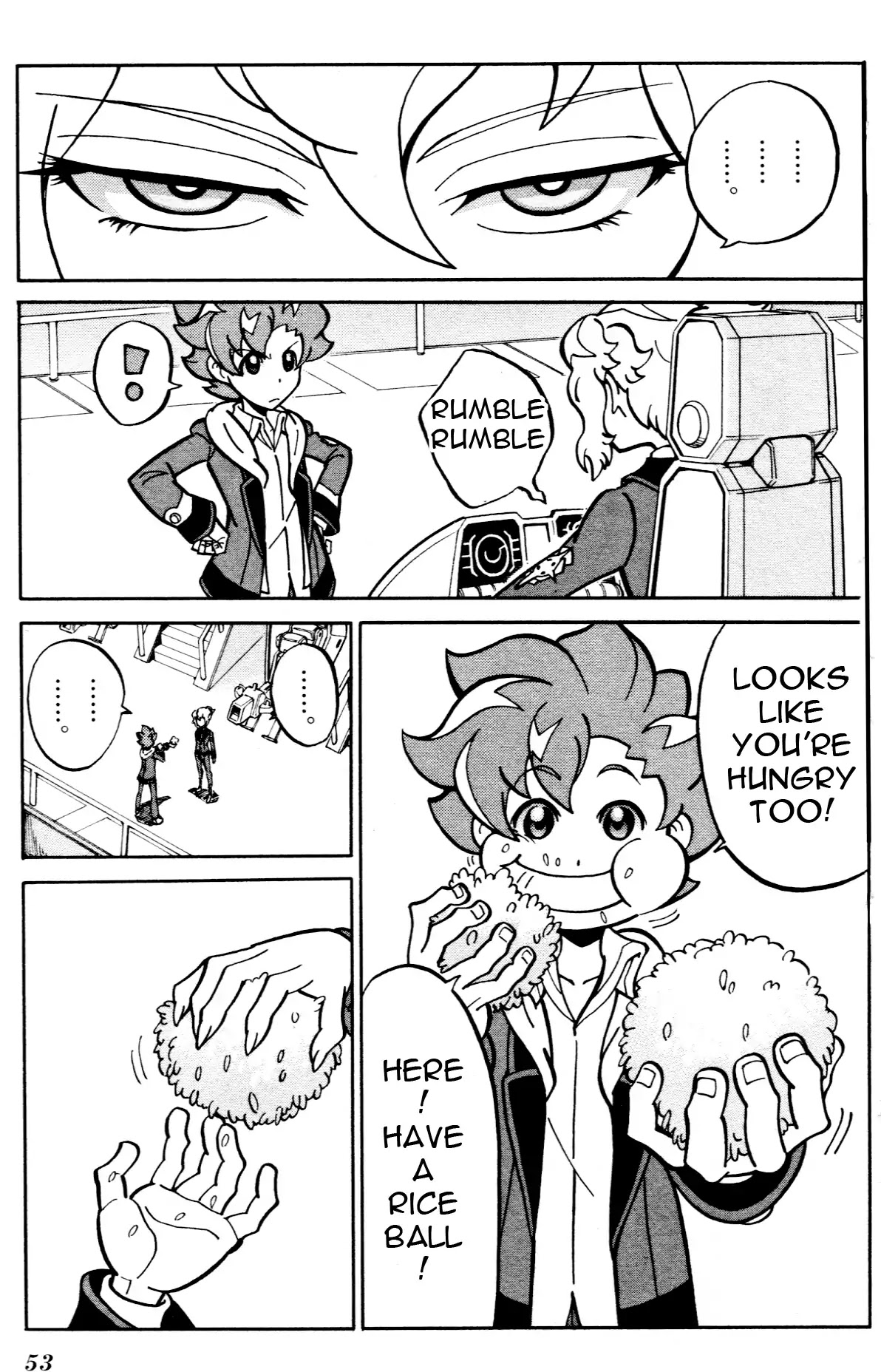 Danball Senki Wars Chapter 1.2 page 26 - Chapter 1.2: Welcome to Kamui Daimon Comprehensive Academy! (Part Two)