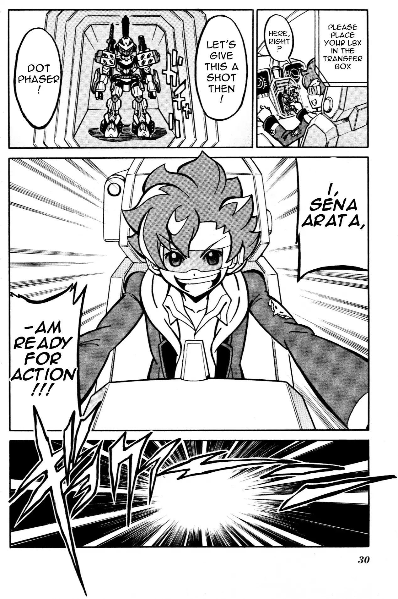 Danball Senki Wars Chapter 1.2 page 3 - Chapter 1.2: Welcome to Kamui Daimon Comprehensive Academy! (Part Two)
