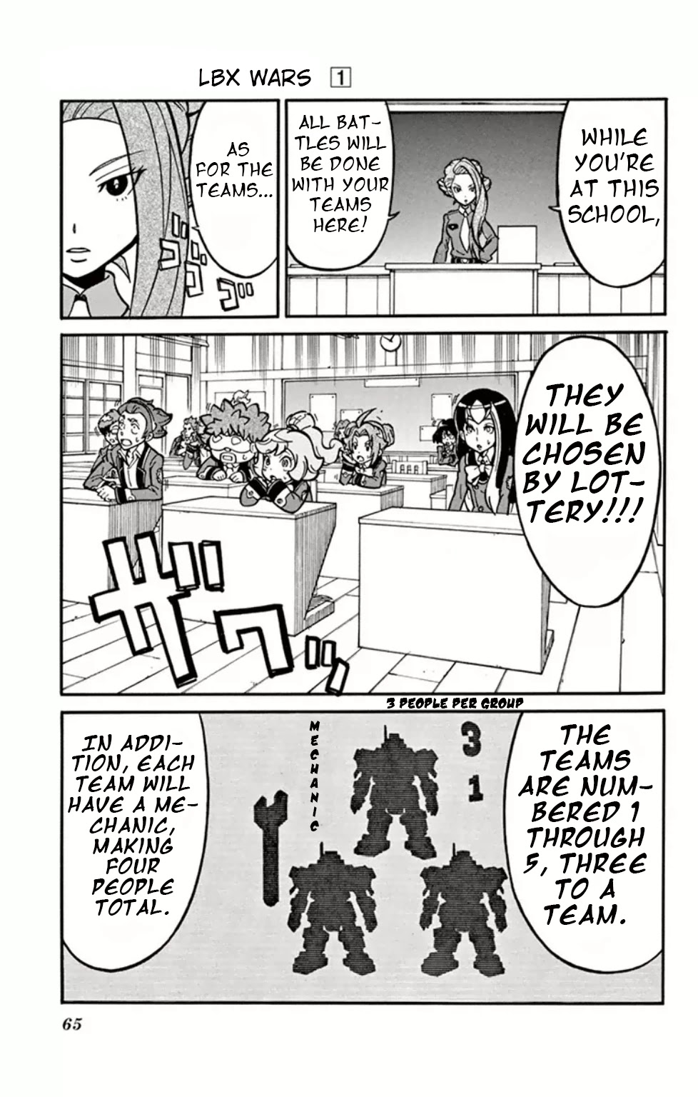 Danball Senki Wars Chapter 2 page 10 - Chapter 2: Squad One Forms