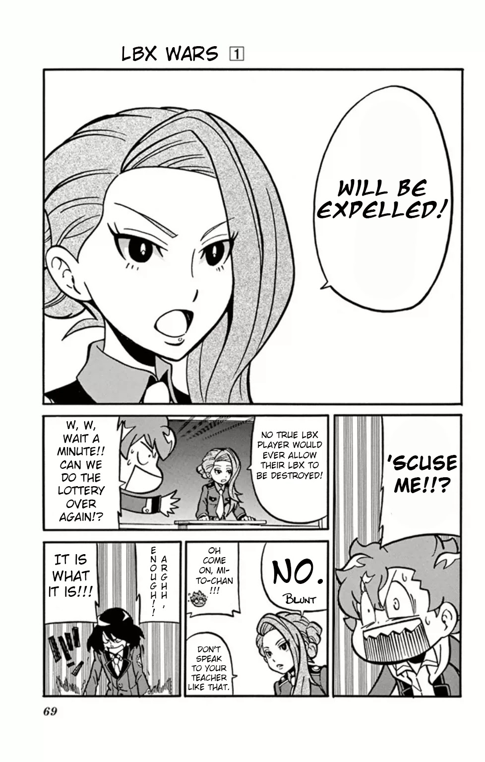 Danball Senki Wars Chapter 2 page 14 - Chapter 2: Squad One Forms