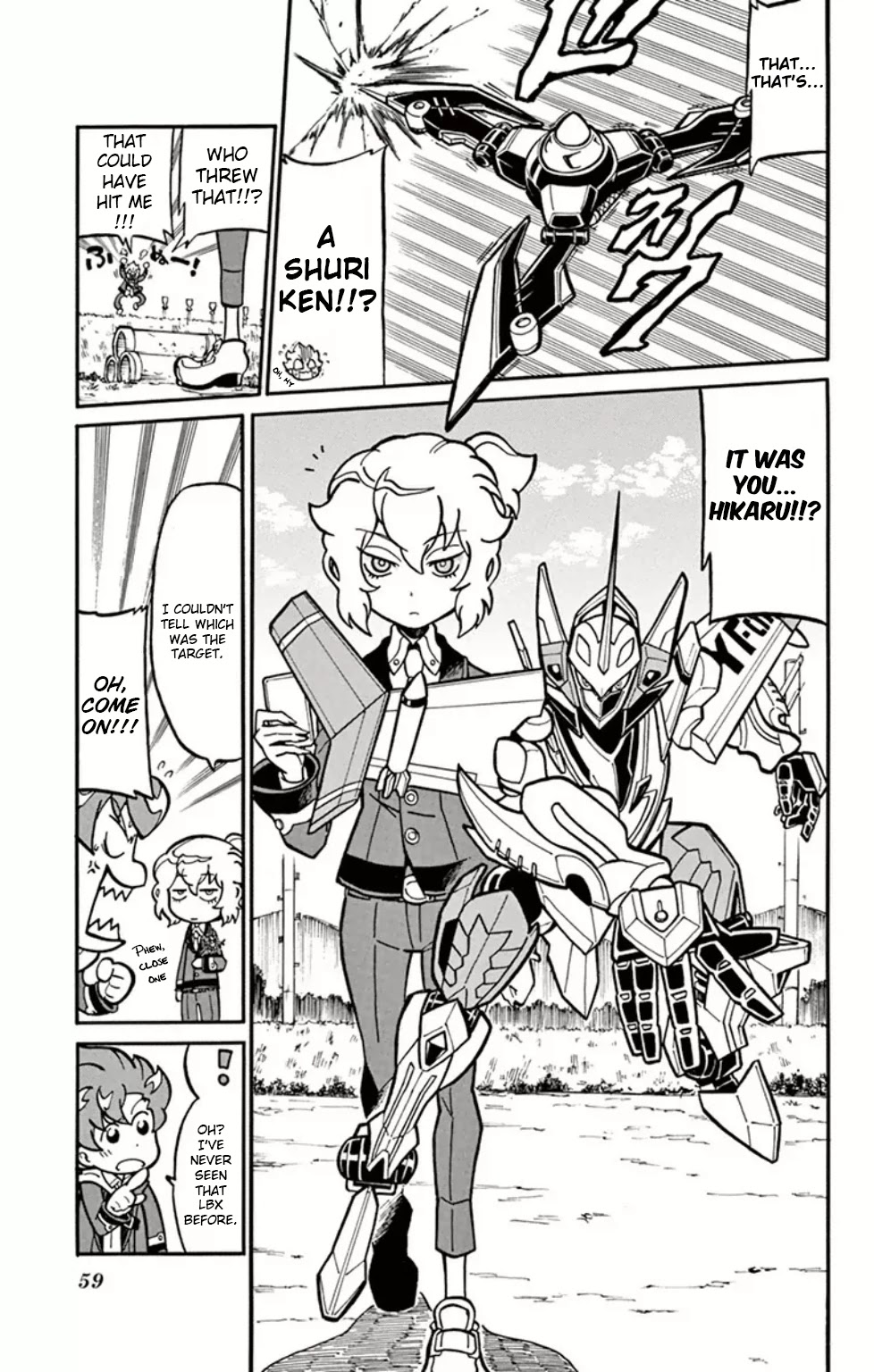 Danball Senki Wars Chapter 2 page 4 - Chapter 2: Squad One Forms