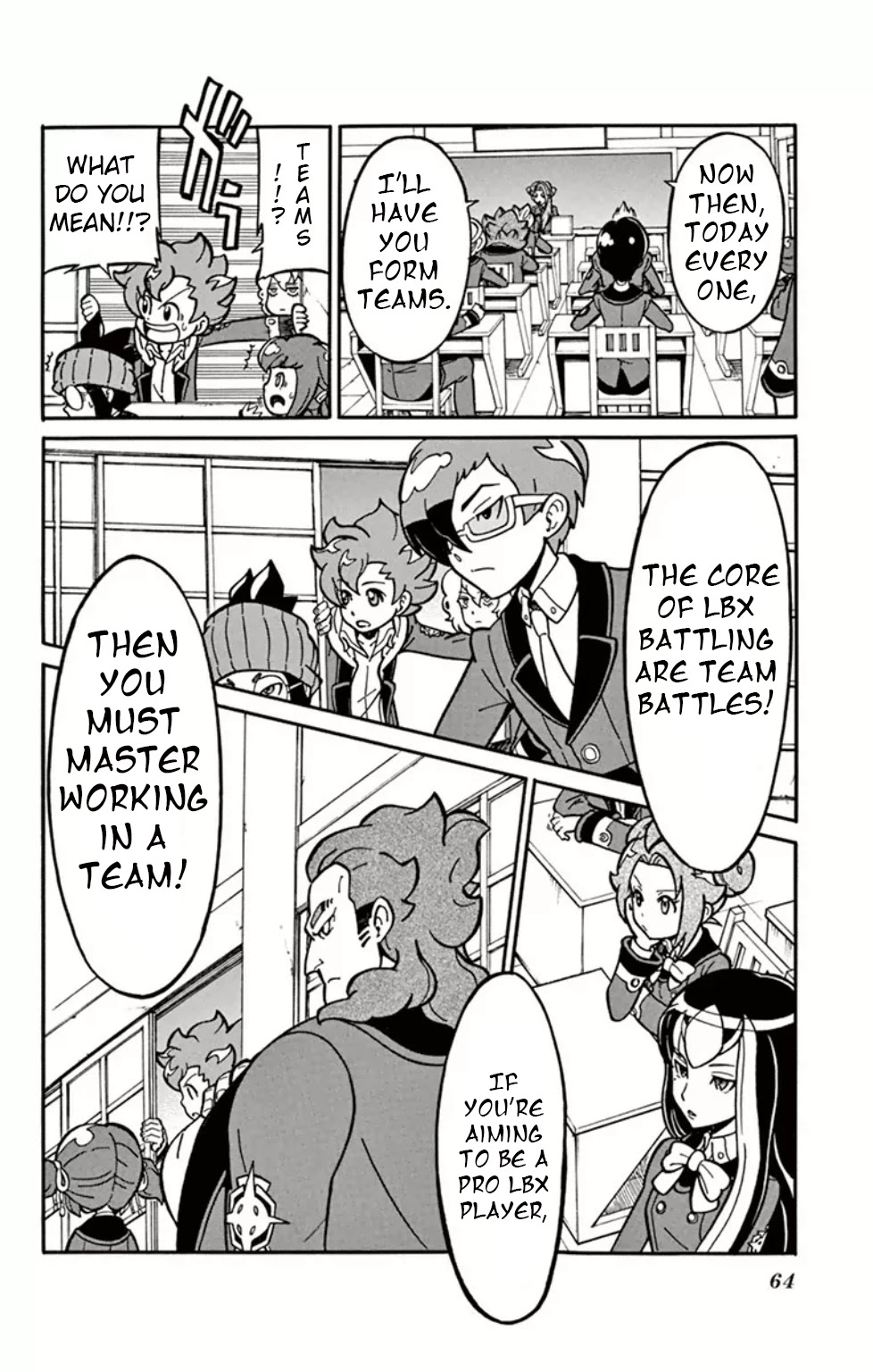 Danball Senki Wars Chapter 2 page 9 - Chapter 2: Squad One Forms