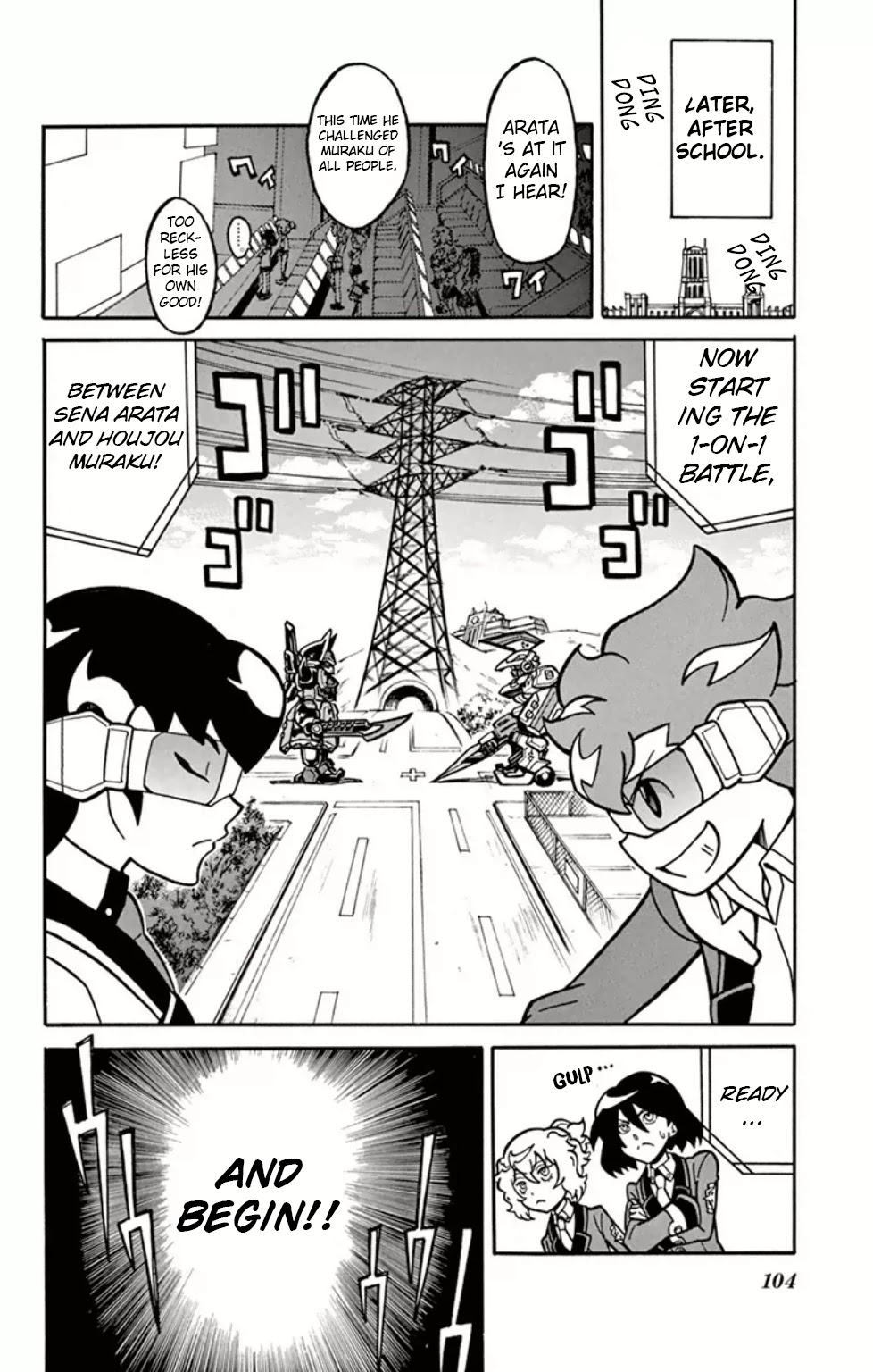 Danball Senki Wars Chapter 3 page 13 - Chapter 3: The Man Called a Genius