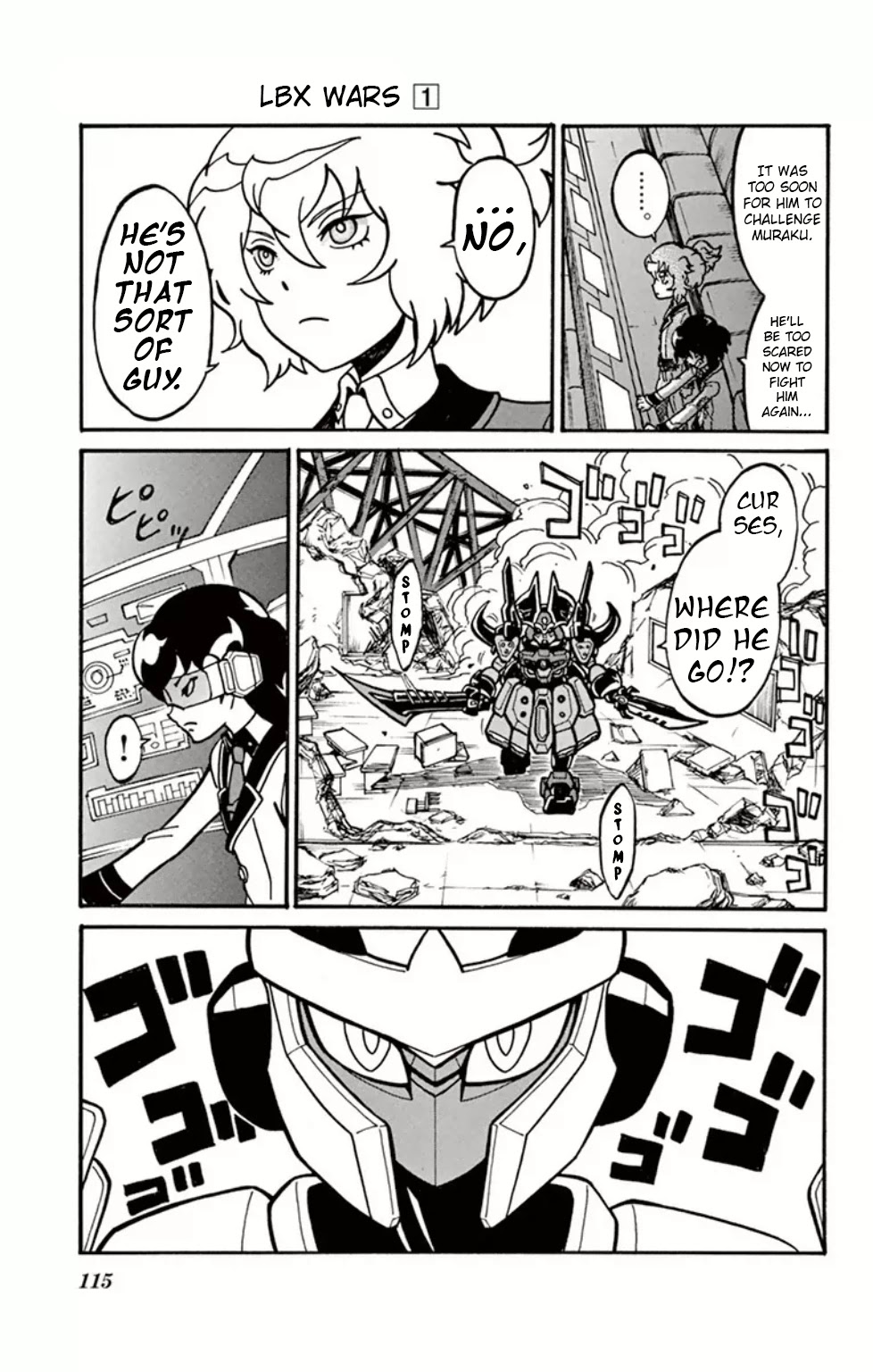 Danball Senki Wars Chapter 3 page 24 - Chapter 3: The Man Called a Genius