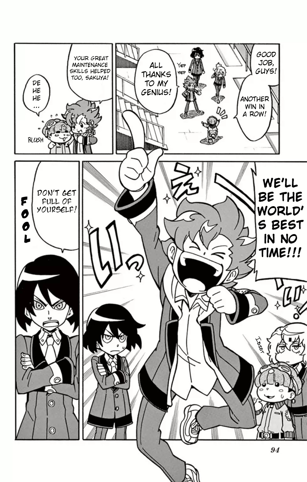 Danball Senki Wars Chapter 3 page 3 - Chapter 3: The Man Called a Genius