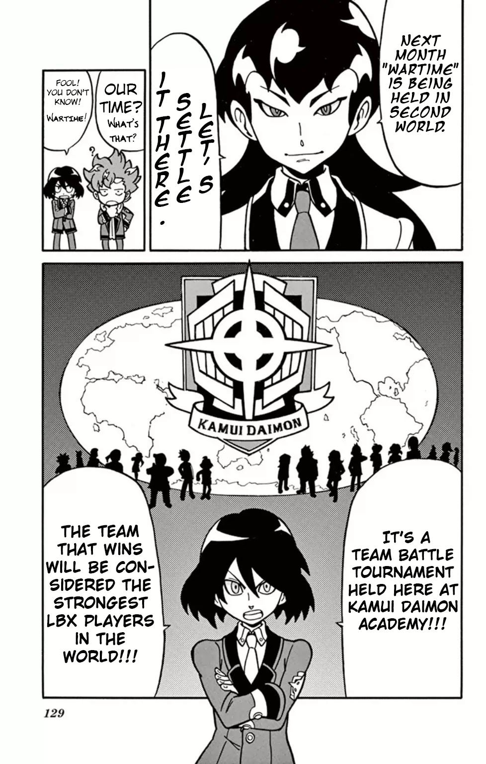 Danball Senki Wars Chapter 3 page 36 - Chapter 3: The Man Called a Genius