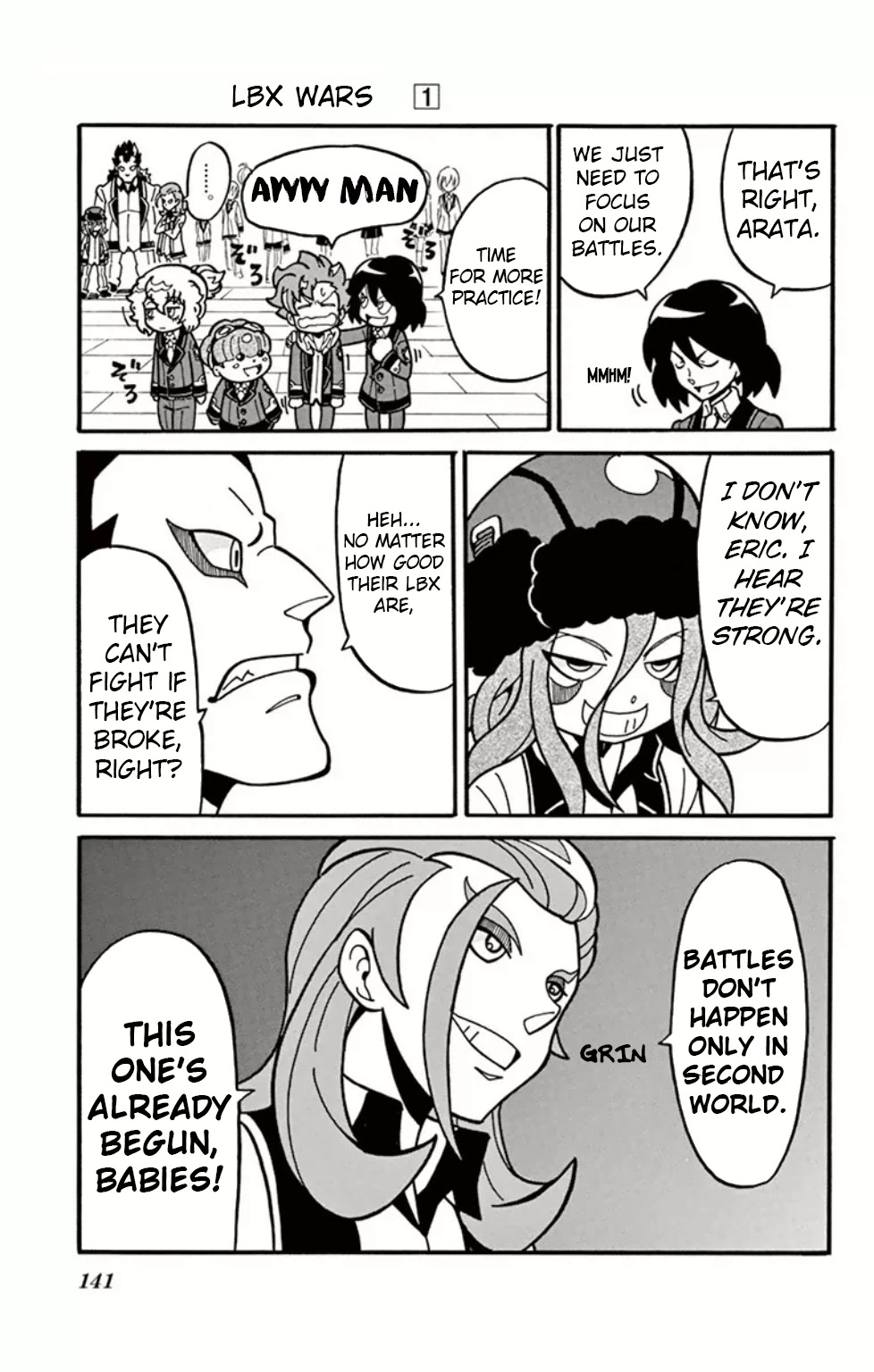Danball Senki Wars Chapter 4 page 10 - Chapter 4: The Curtain Rises on War Time!!