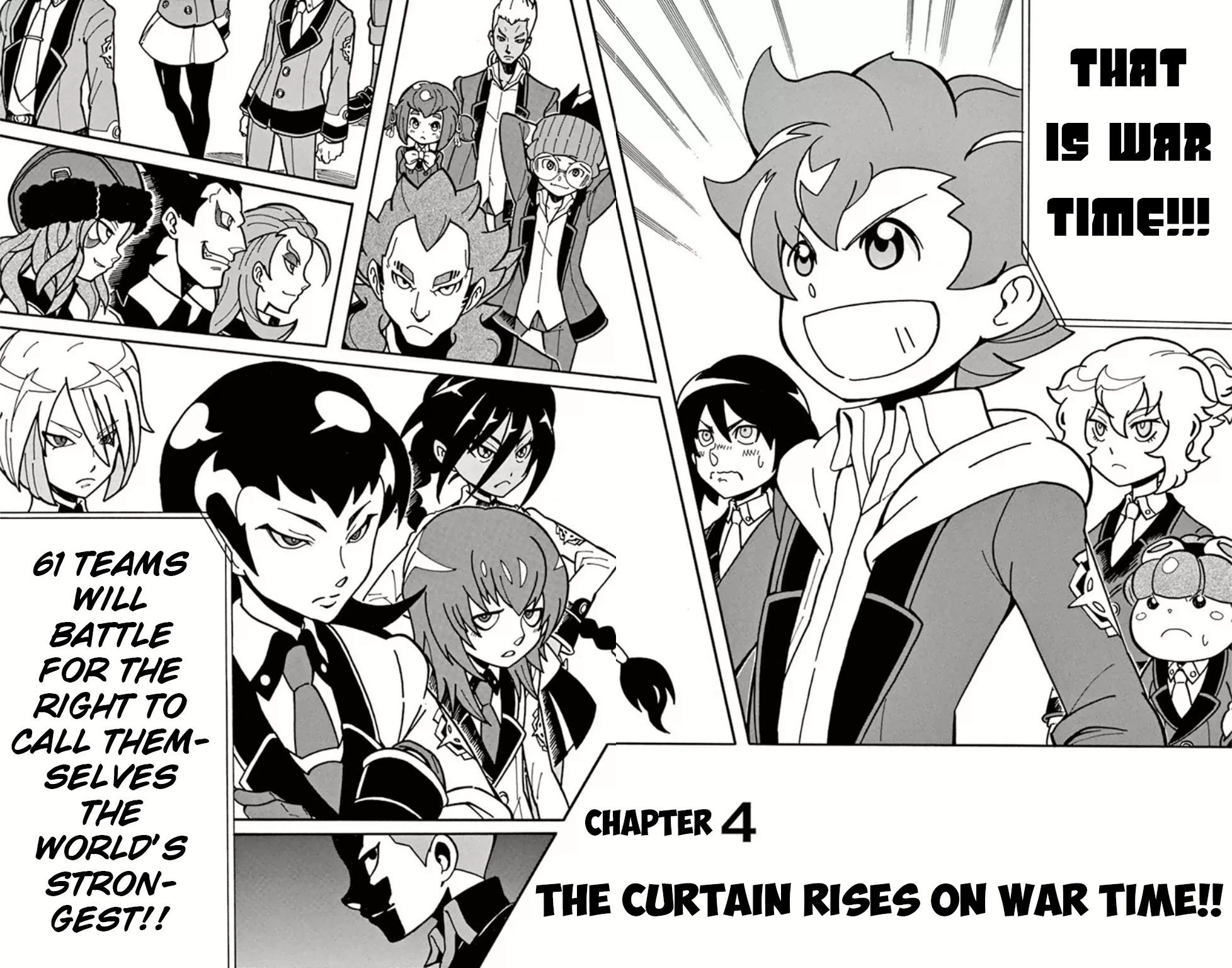 Danball Senki Wars Chapter 4 page 2 - Chapter 4: The Curtain Rises on War Time!!