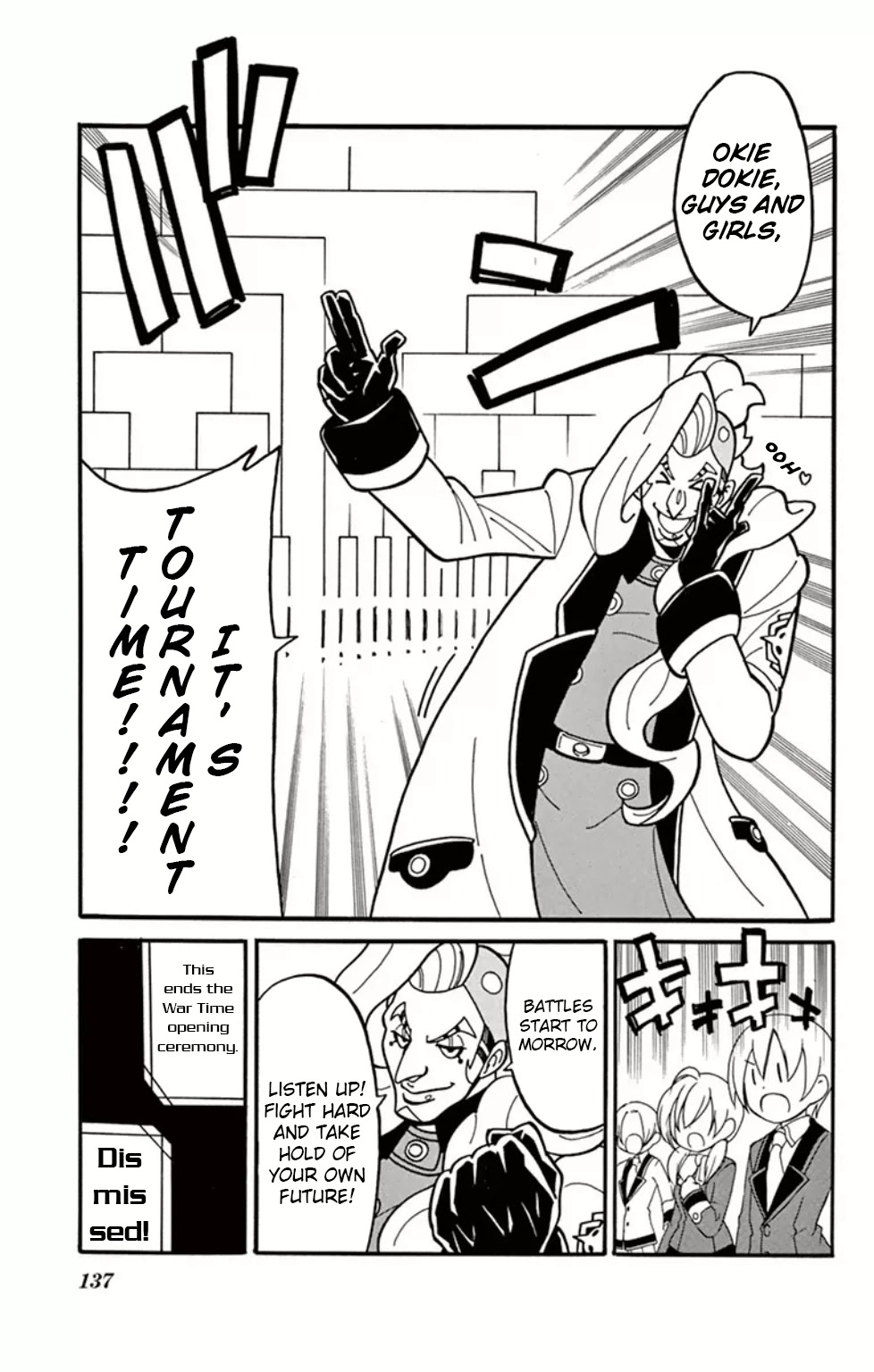 Danball Senki Wars Chapter 4 page 6 - Chapter 4: The Curtain Rises on War Time!!