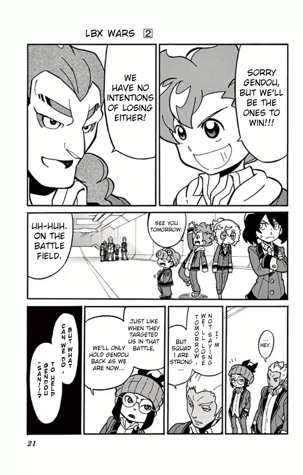 Danball Senki Wars Chapter 5 page 19 - Chapter 5: Take out the Strongest Man!