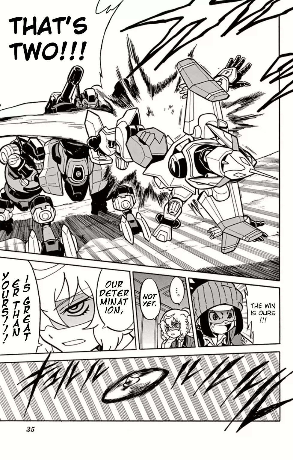 Danball Senki Wars Chapter 5 page 33 - Chapter 5: Take out the Strongest Man!