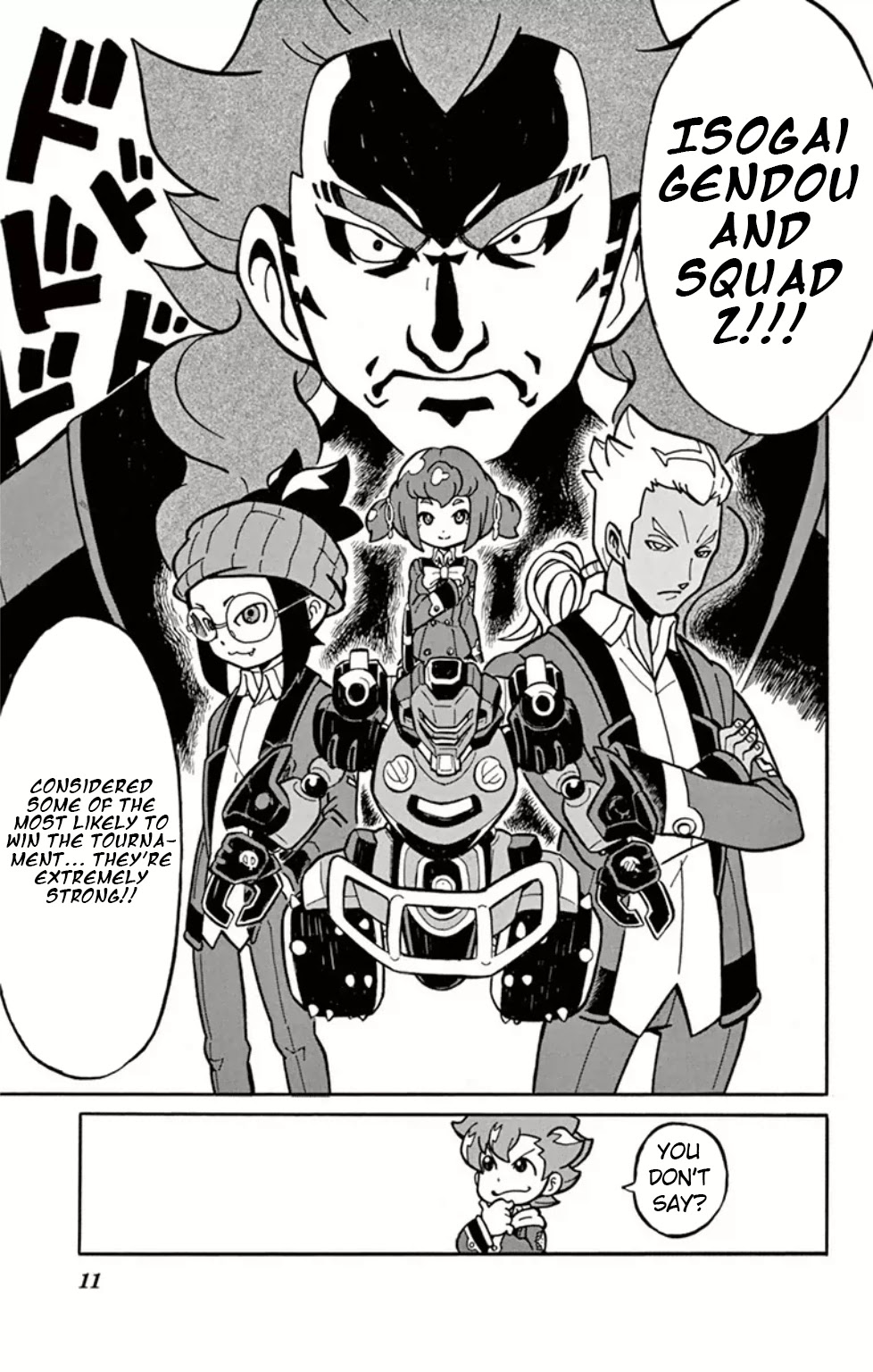 Danball Senki Wars Chapter 5 page 9 - Chapter 5: Take out the Strongest Man!