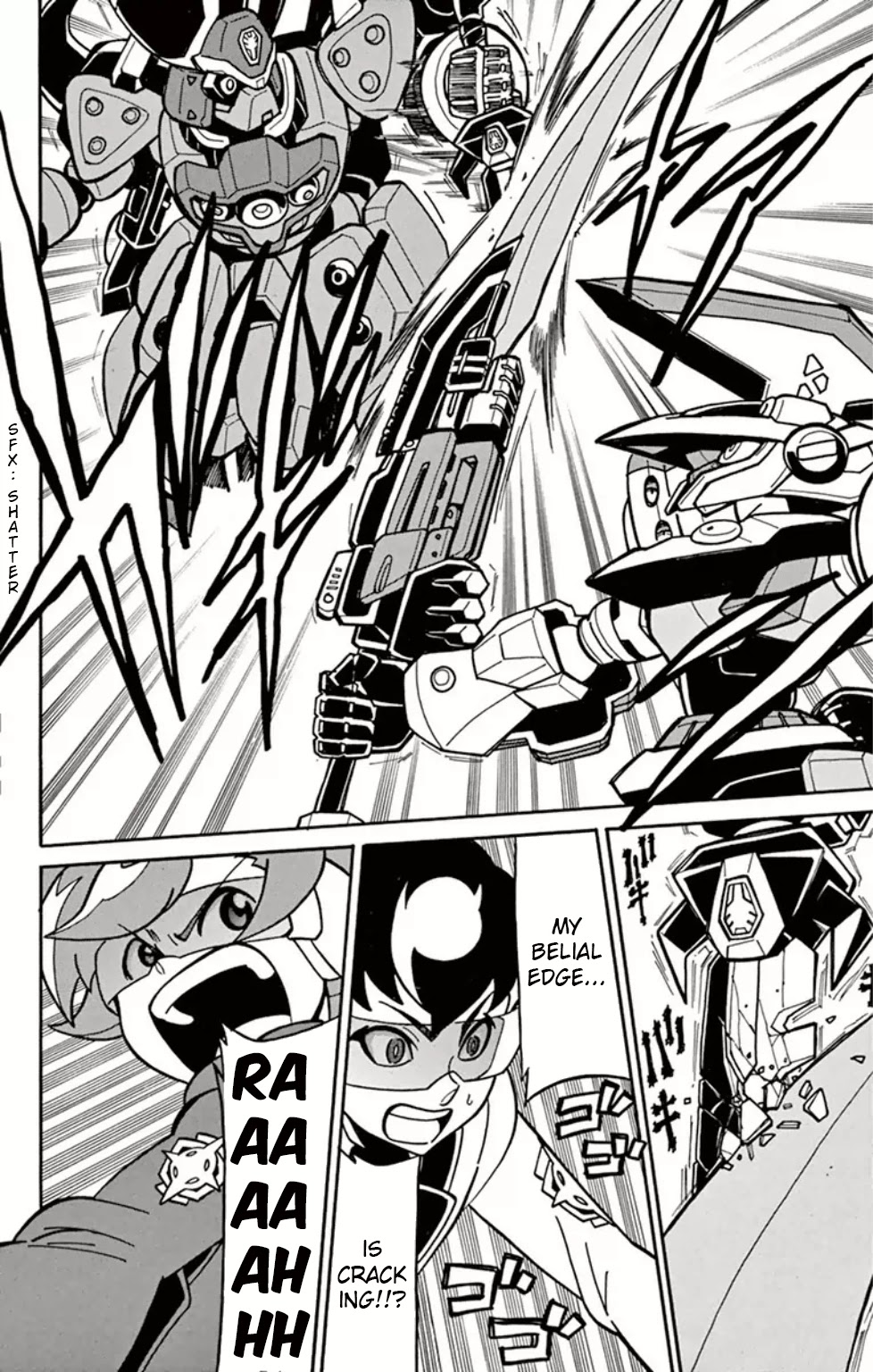 Danball Senki Wars Chapter 6 page 12 - Chapter 6: Arata vs Muraku: The Fated Battle!!