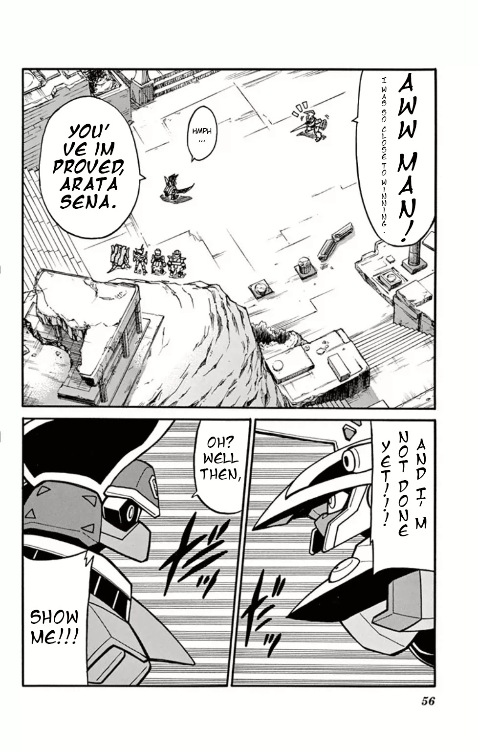 Danball Senki Wars Chapter 6 page 14 - Chapter 6: Arata vs Muraku: The Fated Battle!!