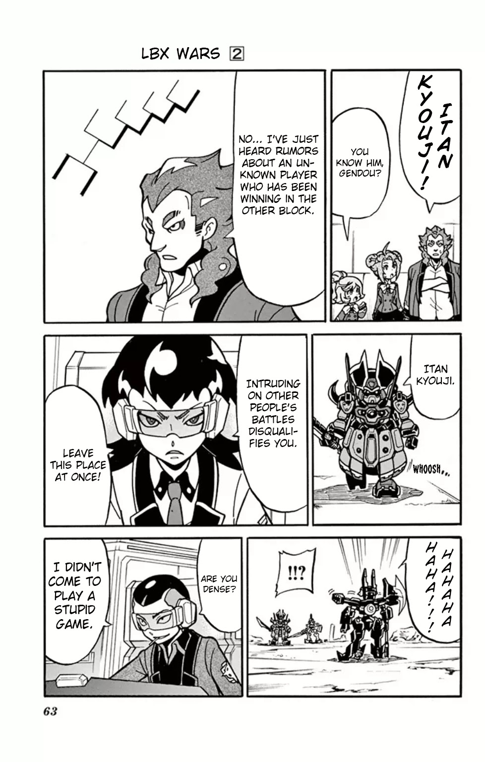 Danball Senki Wars Chapter 6 page 20 - Chapter 6: Arata vs Muraku: The Fated Battle!!