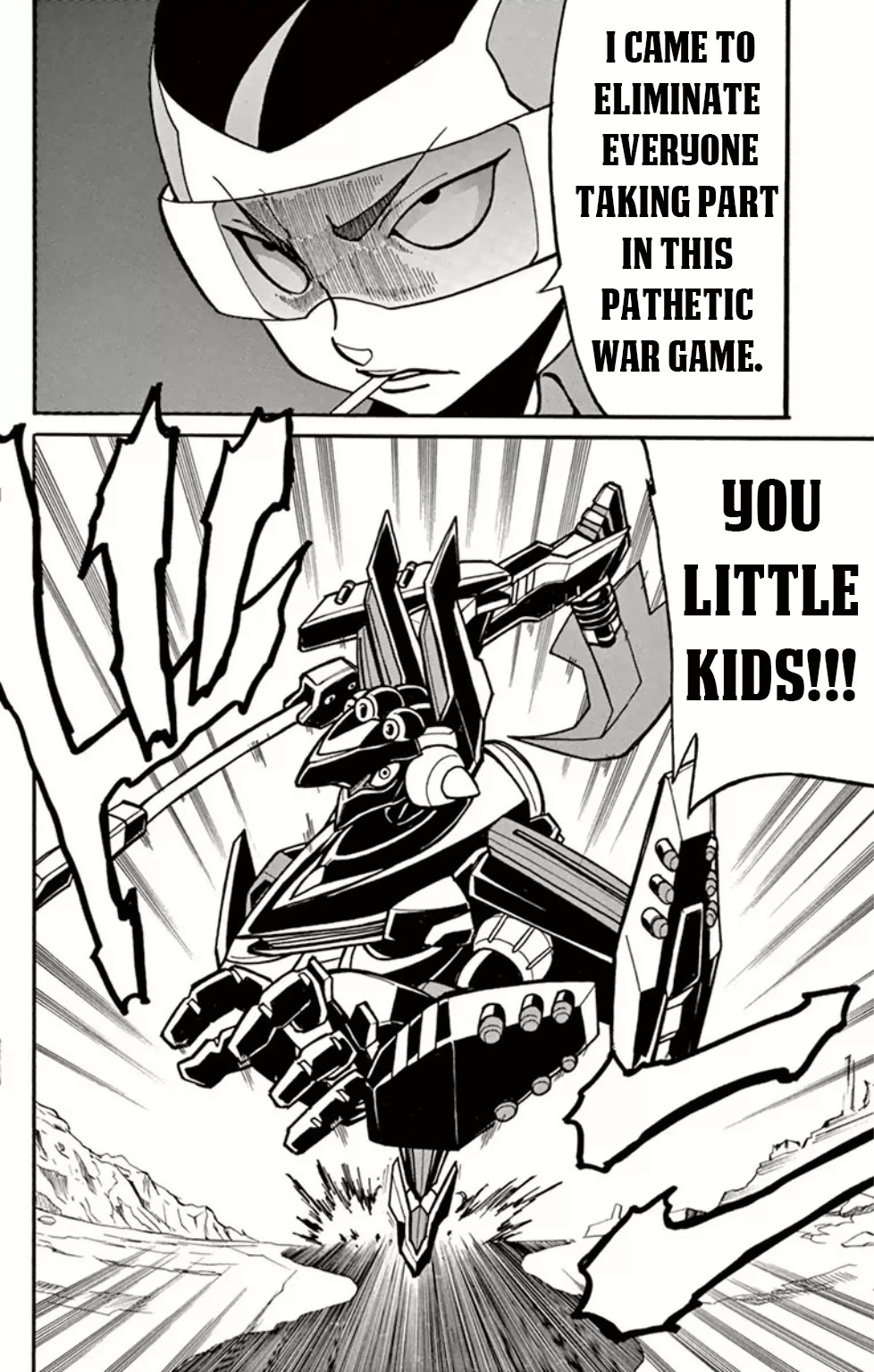 Danball Senki Wars Chapter 6 page 21 - Chapter 6: Arata vs Muraku: The Fated Battle!!