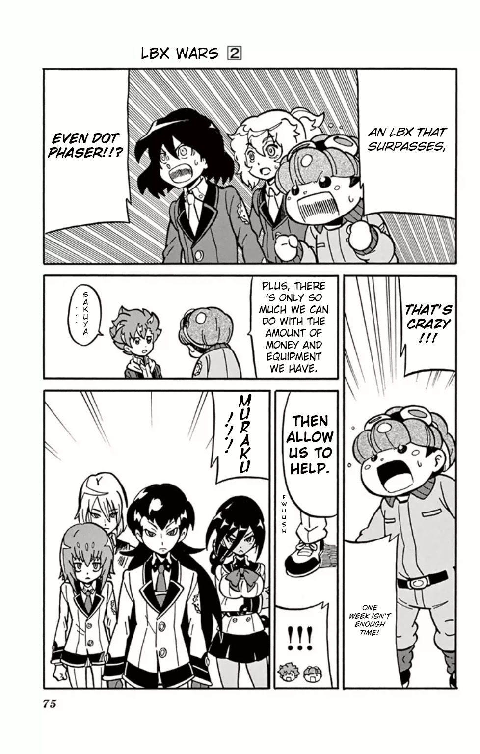 Danball Senki Wars Chapter 6 page 32 - Chapter 6: Arata vs Muraku: The Fated Battle!!