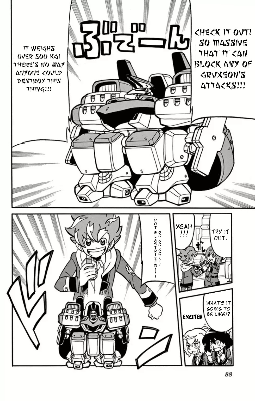 Danball Senki Wars Chapter 7 page 10 - Chapter 7: Dot Blastrizer is Born!