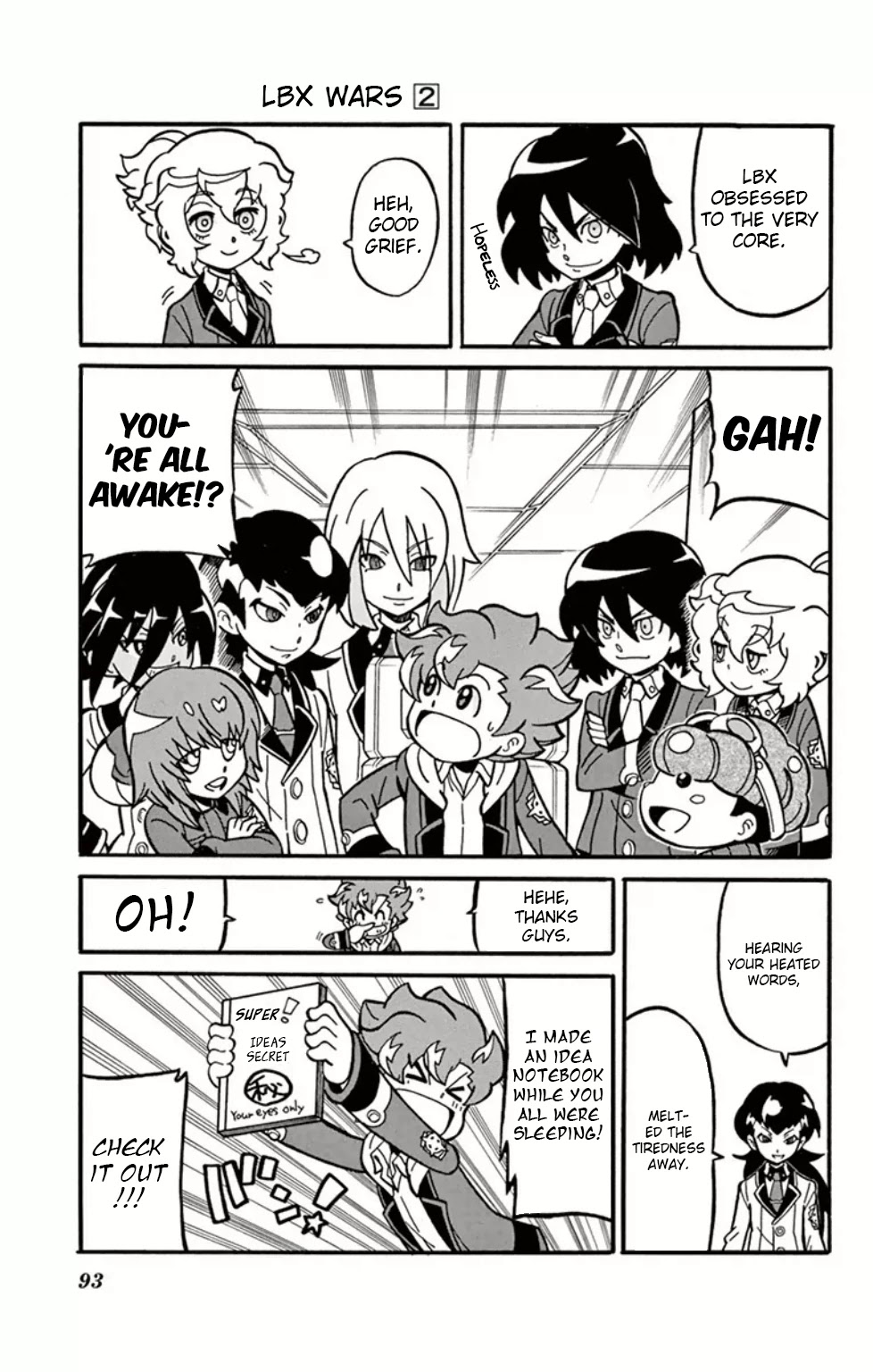 Danball Senki Wars Chapter 7 page 15 - Chapter 7: Dot Blastrizer is Born!