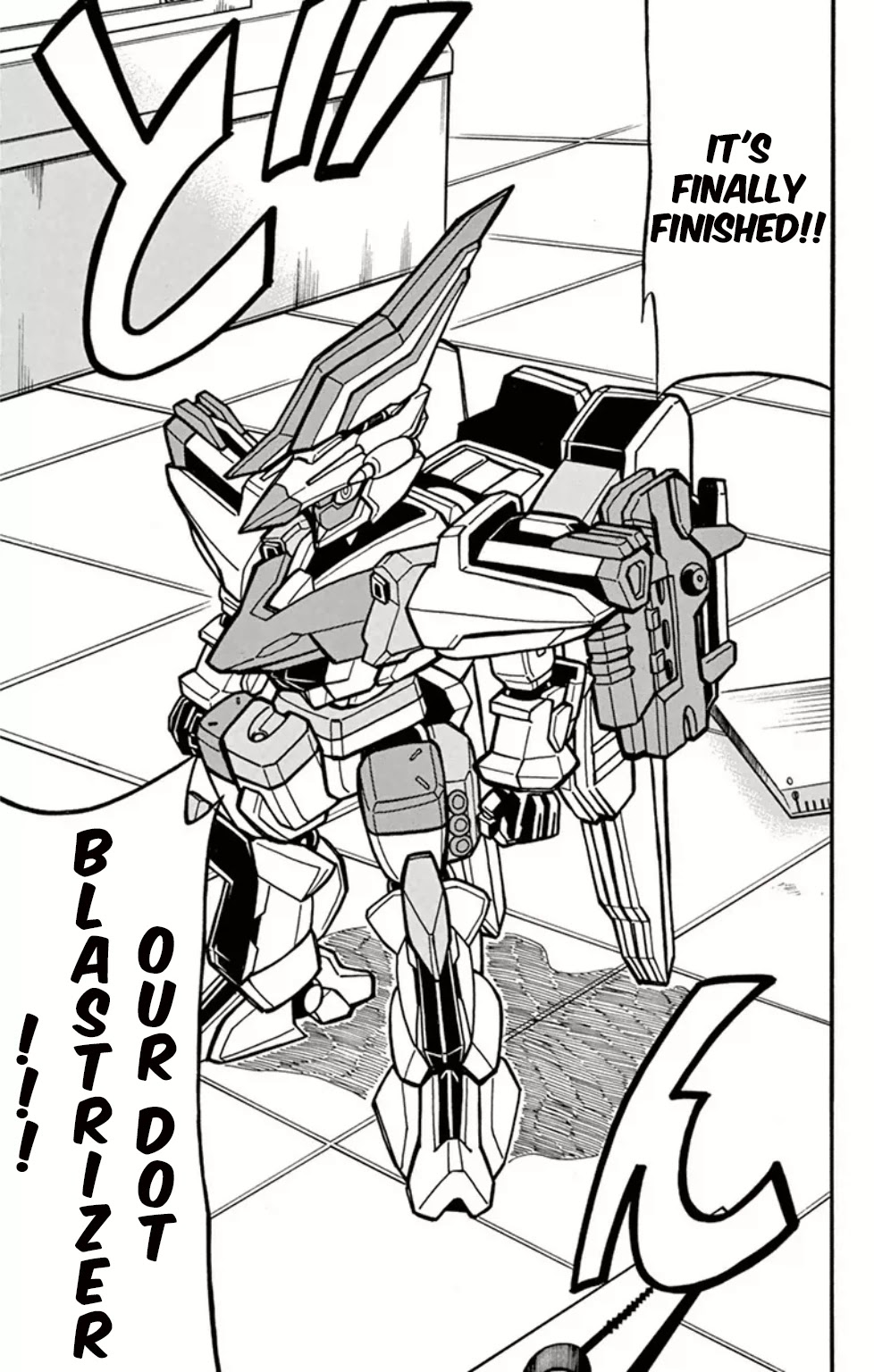 Danball Senki Wars Chapter 7 page 19 - Chapter 7: Dot Blastrizer is Born!