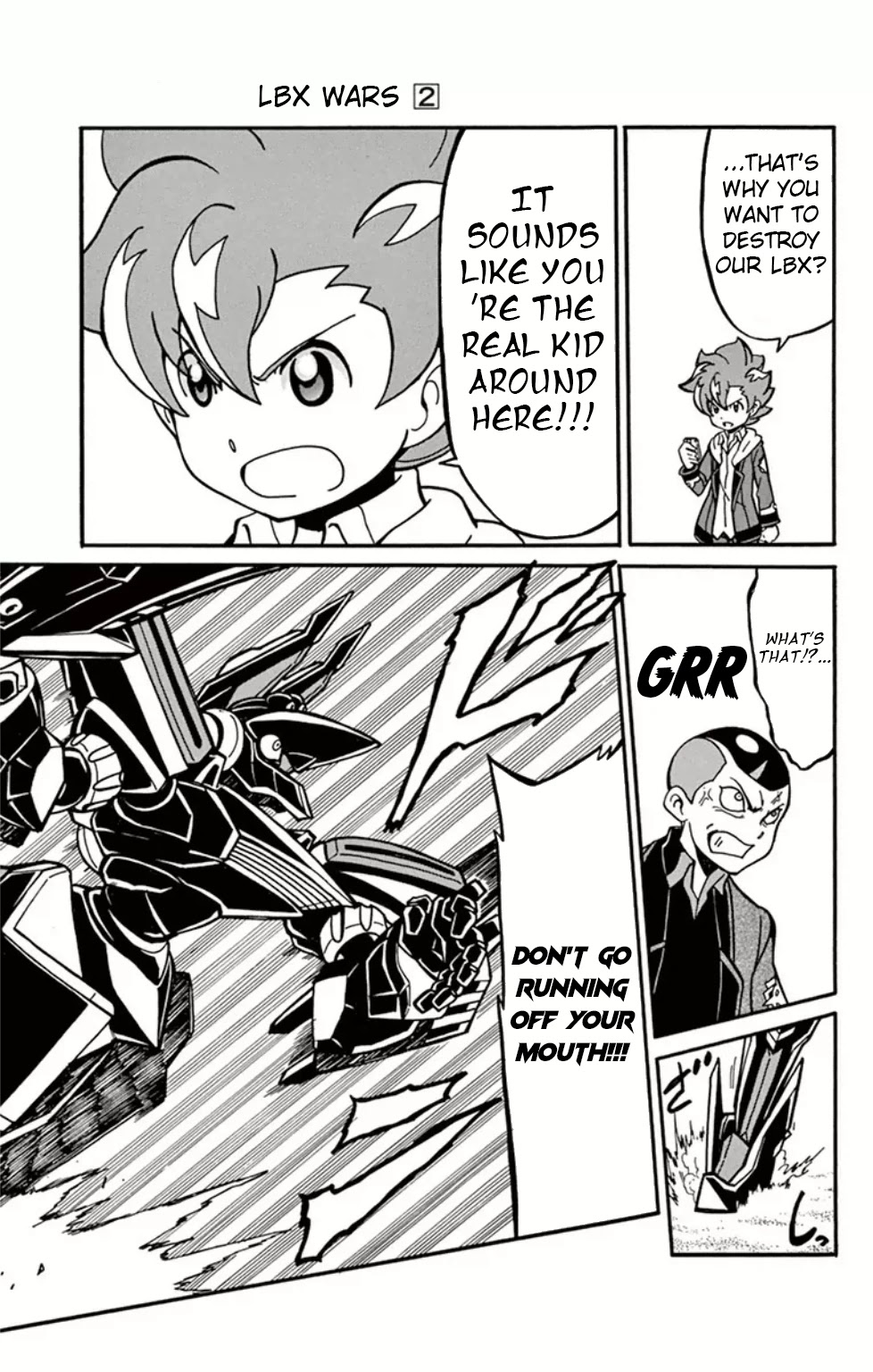 Danball Senki Wars Chapter 7 page 30 - Chapter 7: Dot Blastrizer is Born!