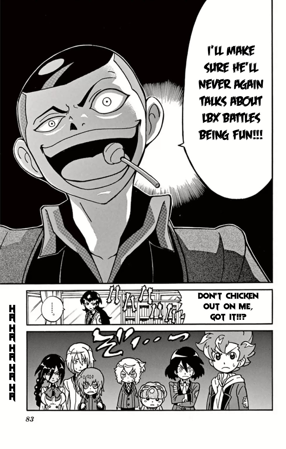 Danball Senki Wars Chapter 7 page 5 - Chapter 7: Dot Blastrizer is Born!