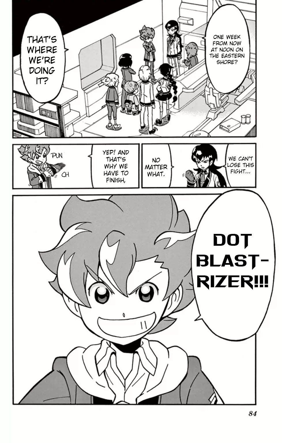 Danball Senki Wars Chapter 7 page 6 - Chapter 7: Dot Blastrizer is Born!