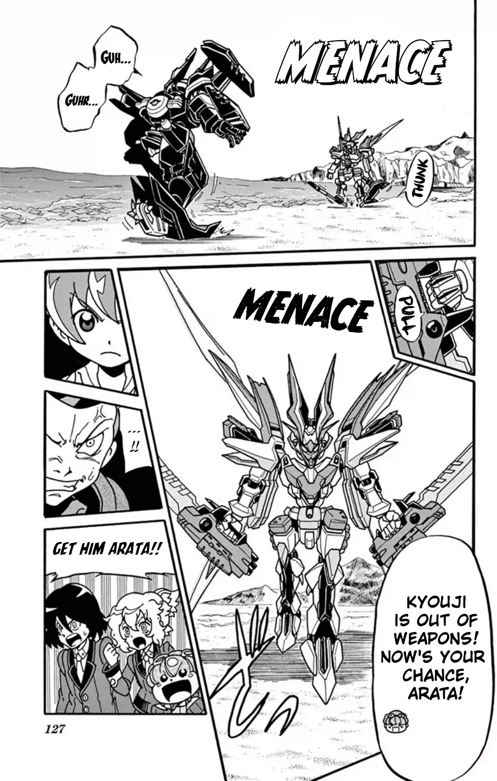 Danball Senki Wars Chapter 8 page 12 - Chapter 8: This is LBX Battling!!!
