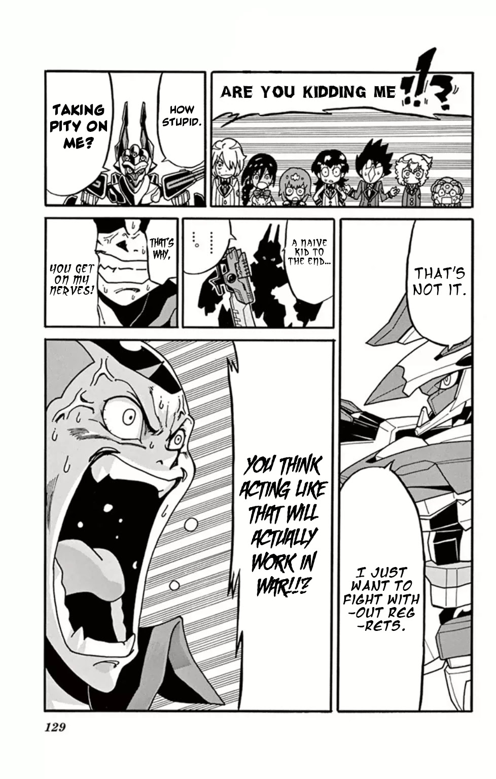 Danball Senki Wars Chapter 8 page 14 - Chapter 8: This is LBX Battling!!!
